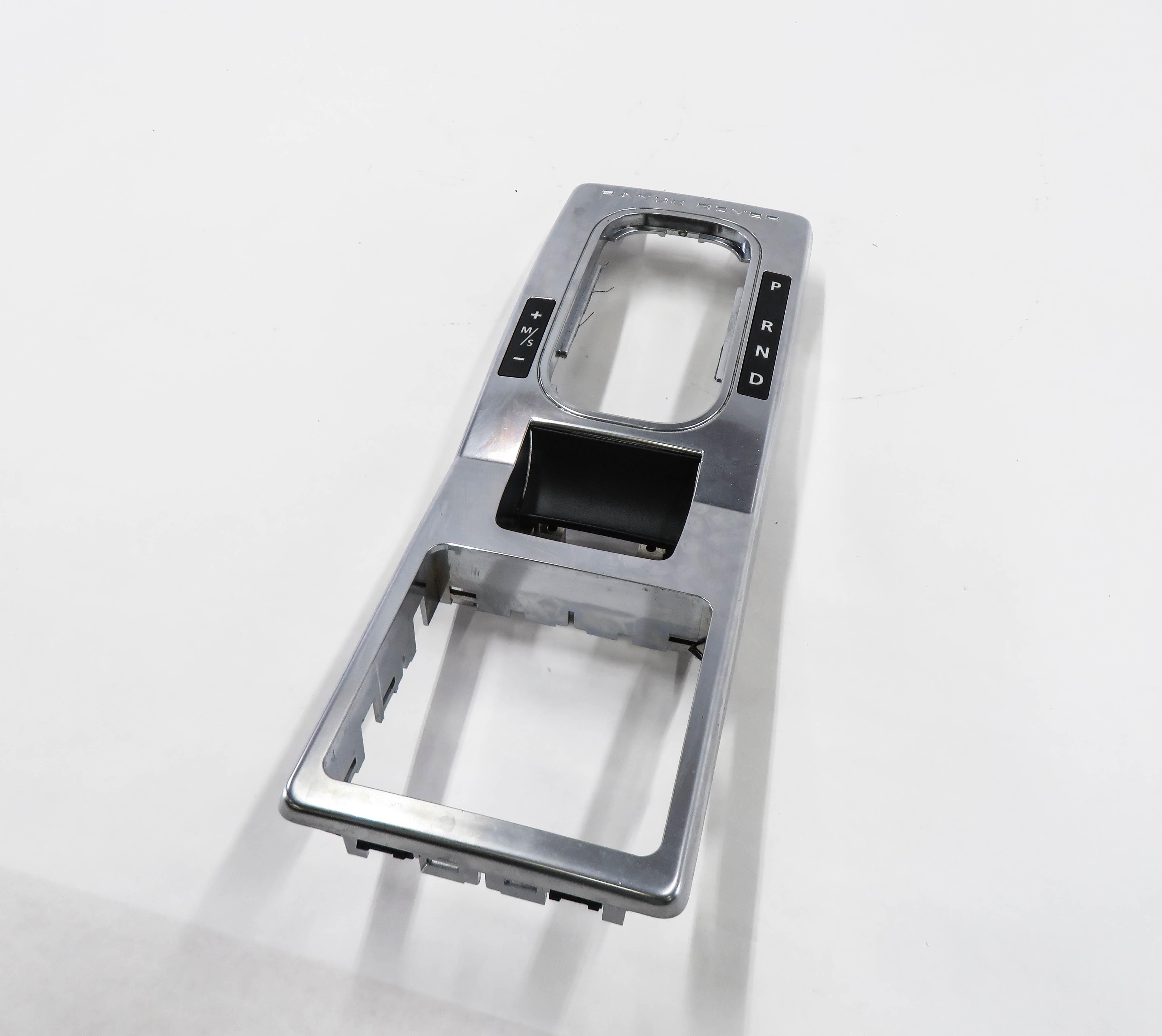 2012 RANGE ROVER SPORT (L320) FRONT CENTER CONSOLE SHIFTER SHIFT INDICATOR TRIM — exact item pictured