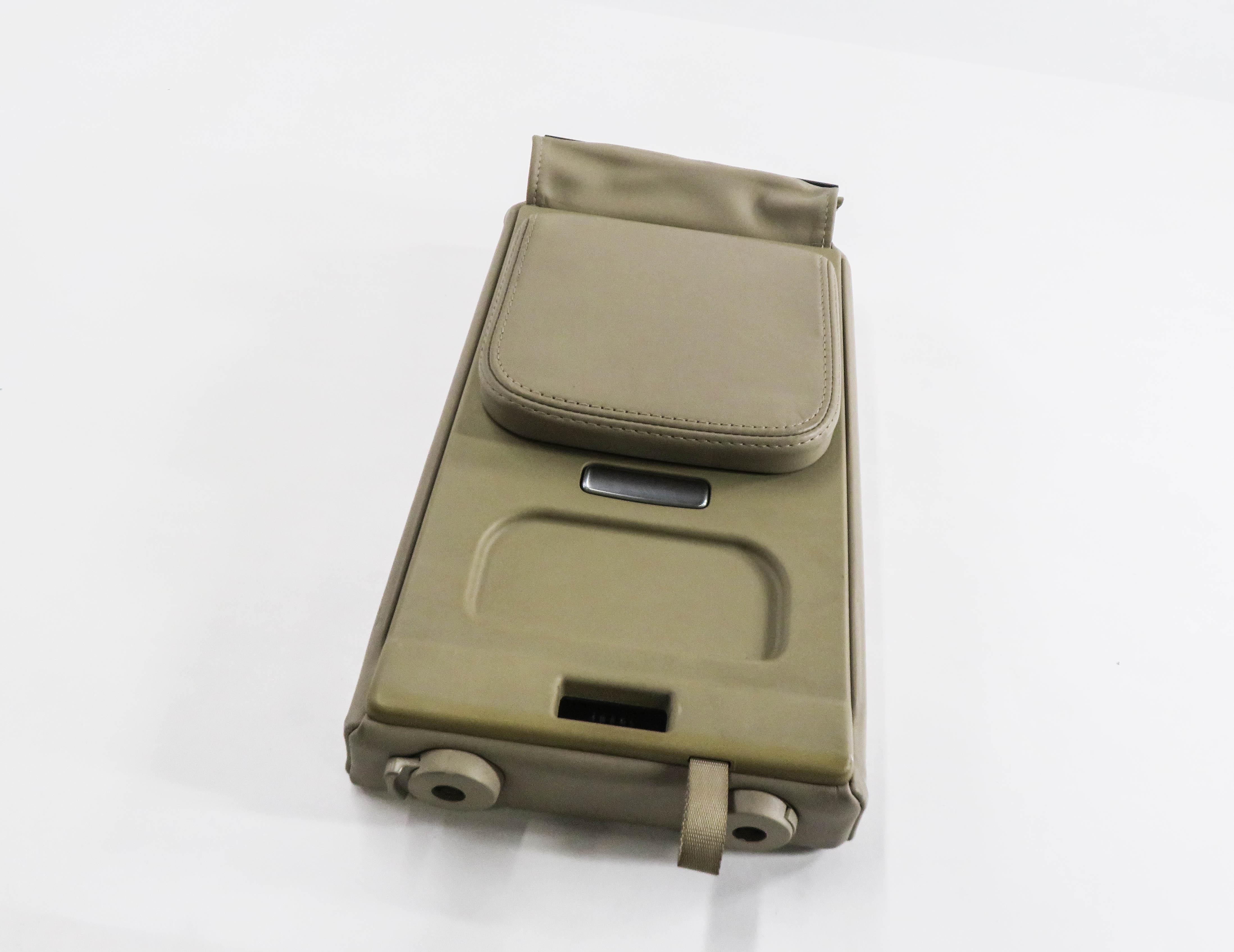 2012 RANGE ROVER SPORT (L320) REAR CENTER CONSOLE ARMREST w/ REMOTE OPTION BEIGE — exact item pictured
