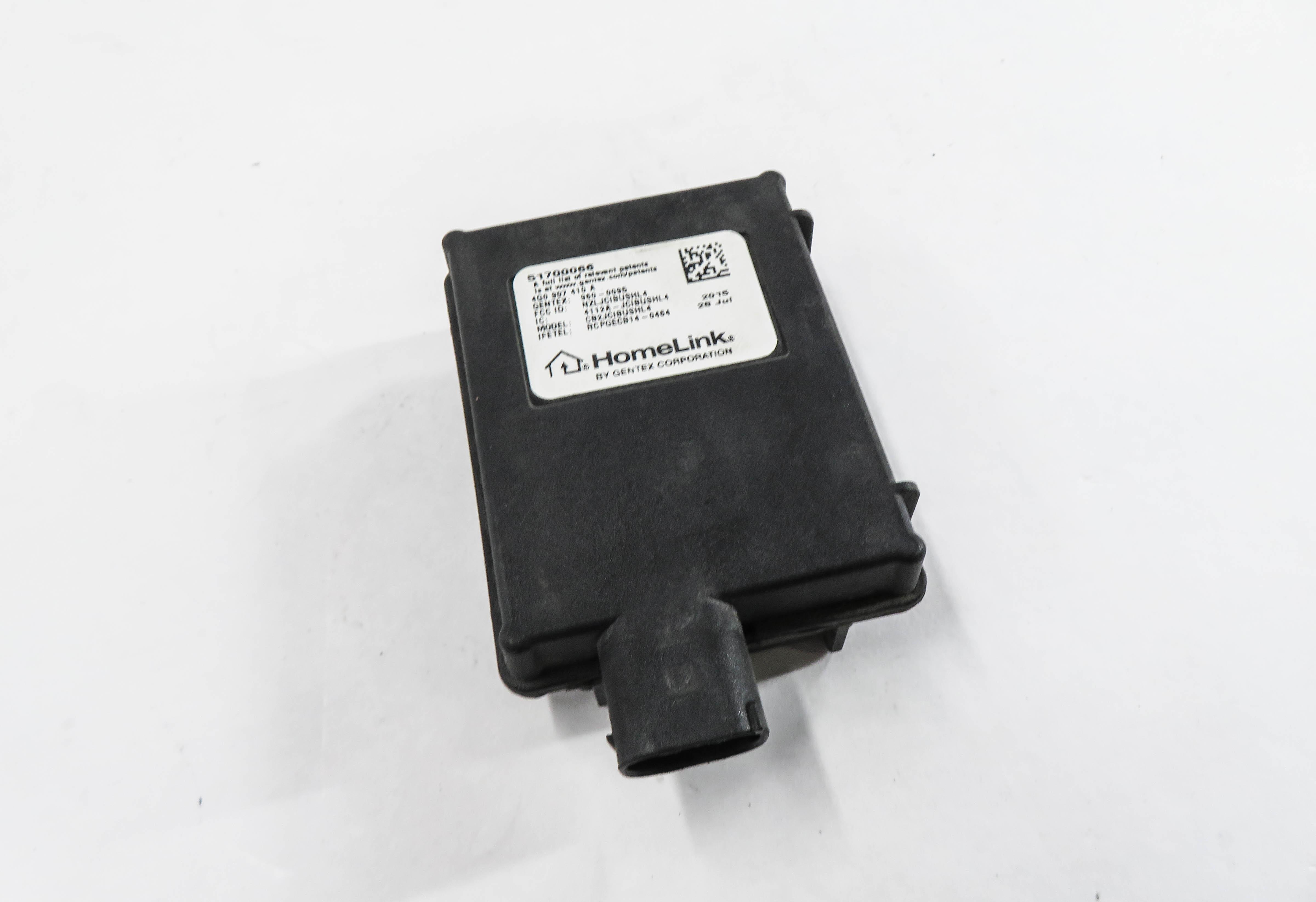 2016 AUDI A5 (B8 8T) HOMELINK GARAGE DOOR OPENER CONTROL MODULE — exact item pictured