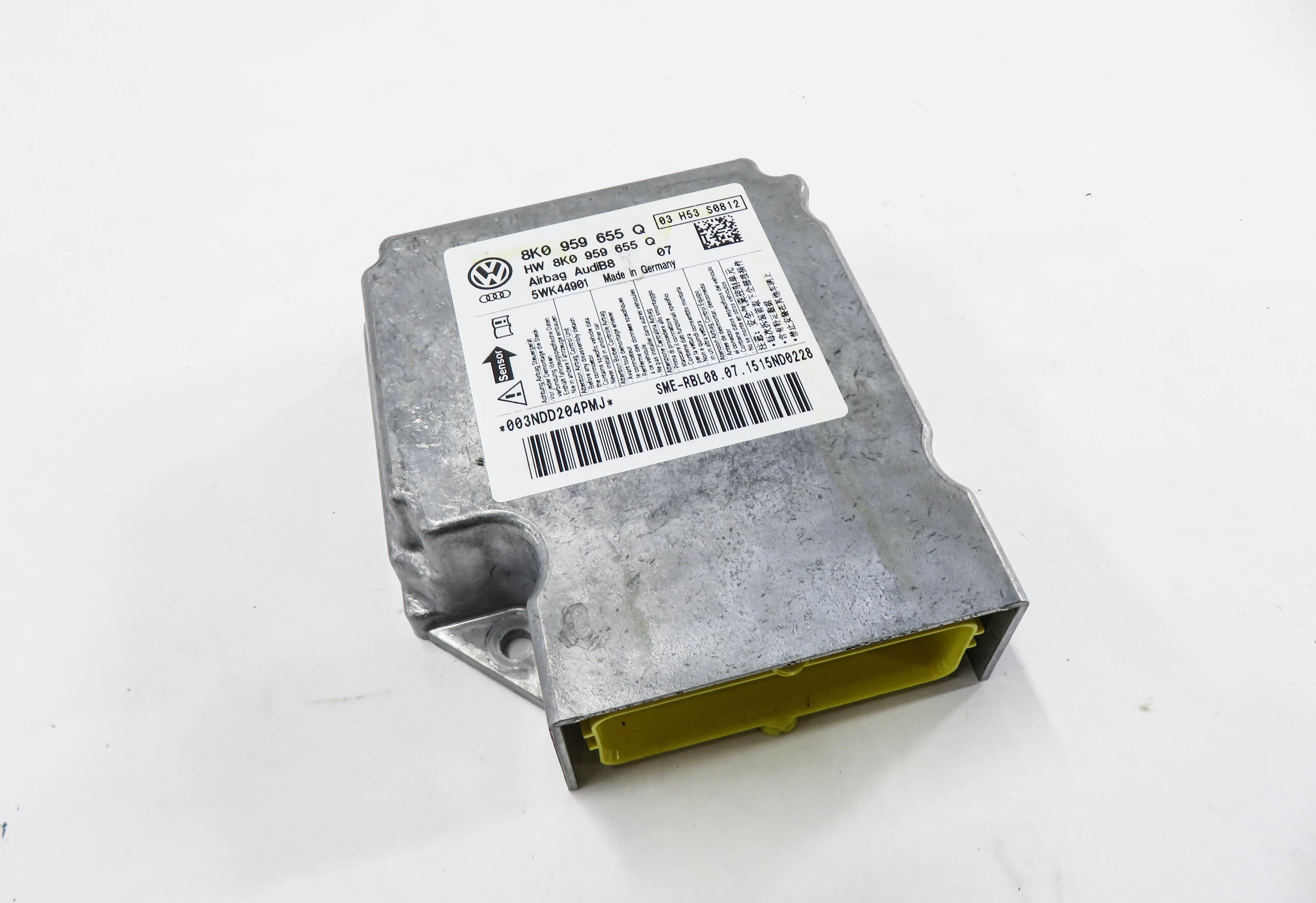 2014-2017 AUDI A4 S4 A5 S5 (B8 8K 8T) SRS BAG CONTROL MODULE — exact item pictured