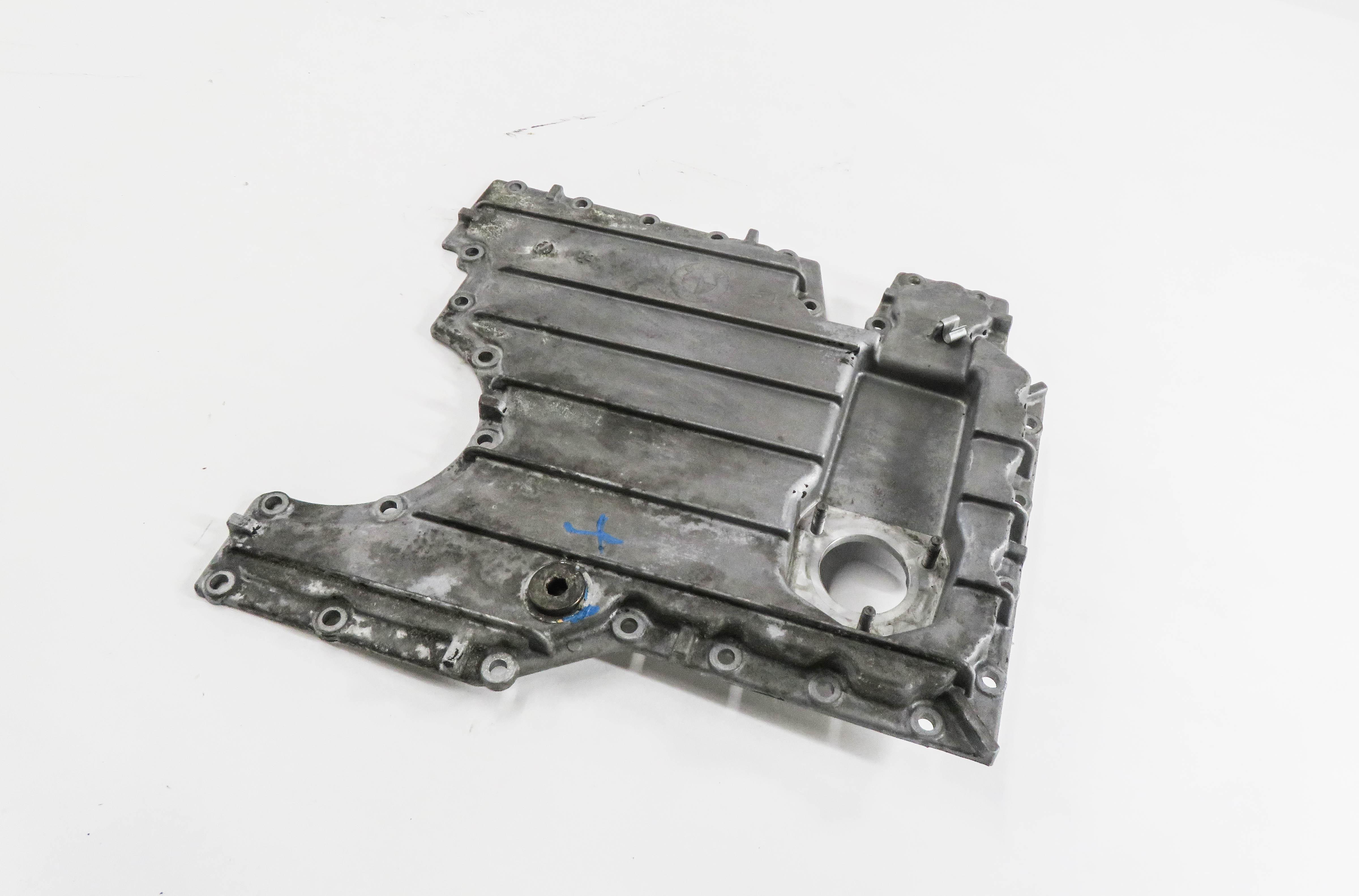 2007-2010 BMW X5 (E70) 4.8L N62 V8 ENGINE - LOWER MOTOR OIL FLUID PAN SUMP LID — exact item pictured