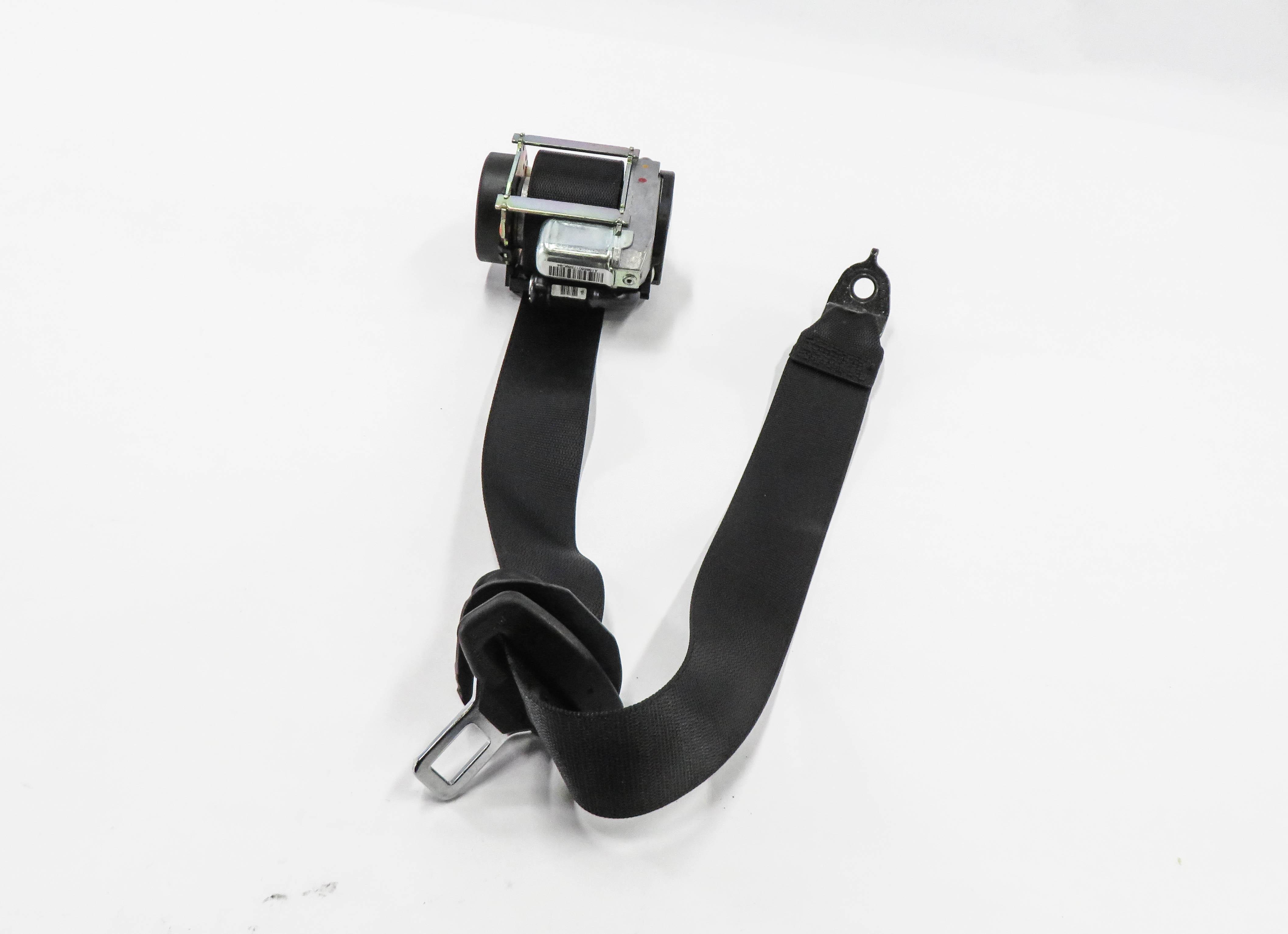2014 MERCEDES GL550 (X166) REAR 3rd ROW SEAT - LEFT SEATBELT RETRACTOR (BLACK) — exact item pictured