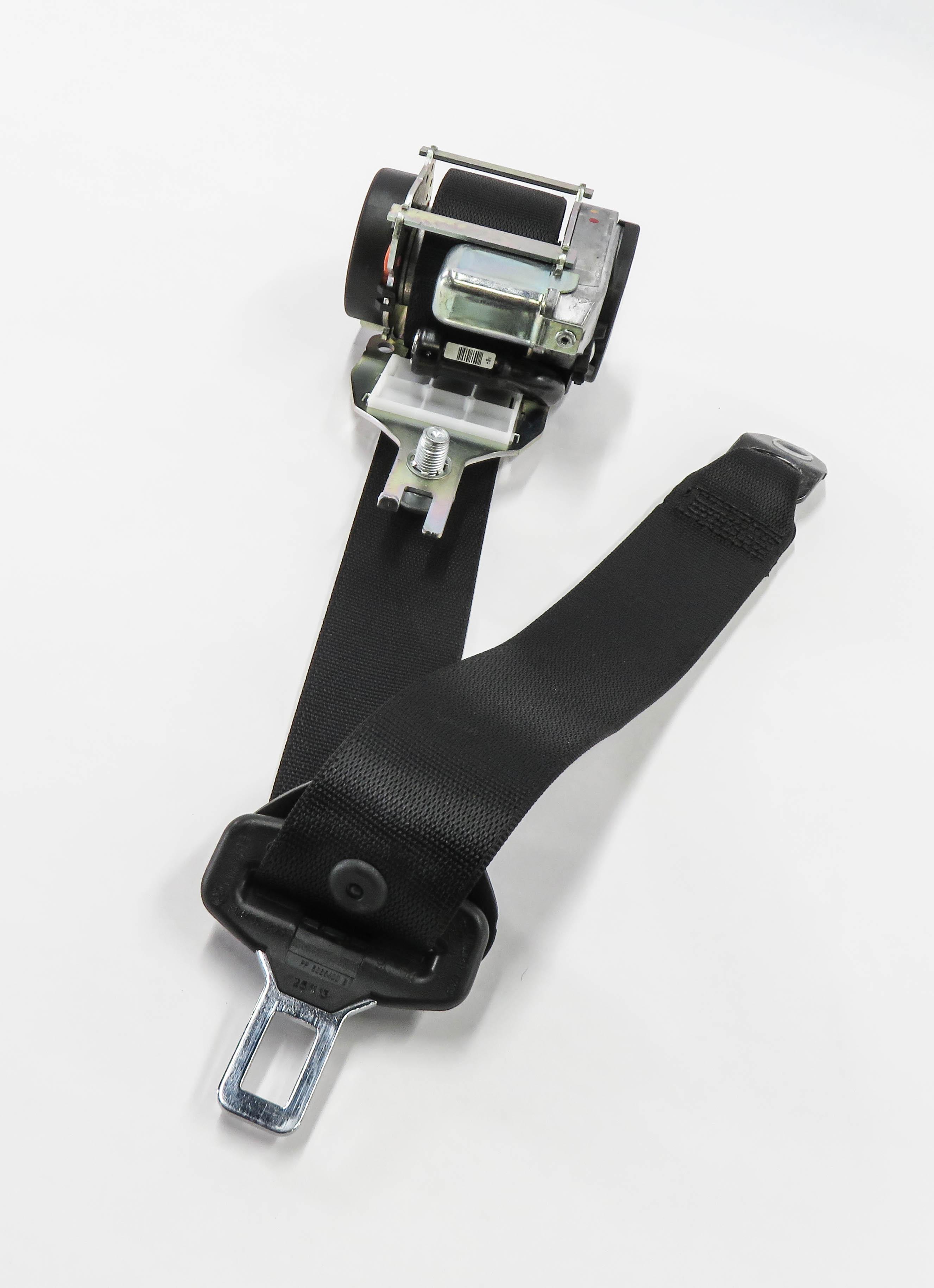 2014 MERCEDES GL550 (X166) REAR 2nd ROW SEAT - RIGHT SEATBELT RETRACTOR (BLACK) — exact item pictured
