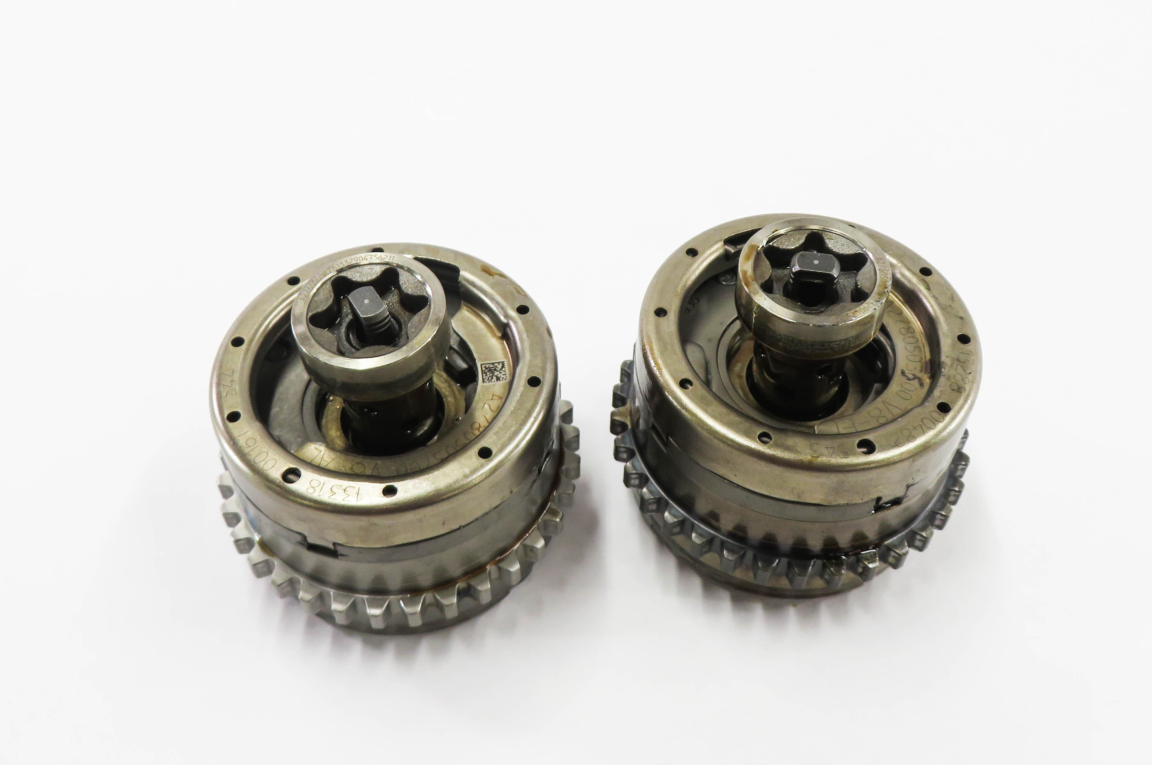 14-19 MERCEDES GL450 GL550 GLE550 GLS550 ML550 S550 - 4.6L LEFT TIMING GEAR SET — exact item pictured
