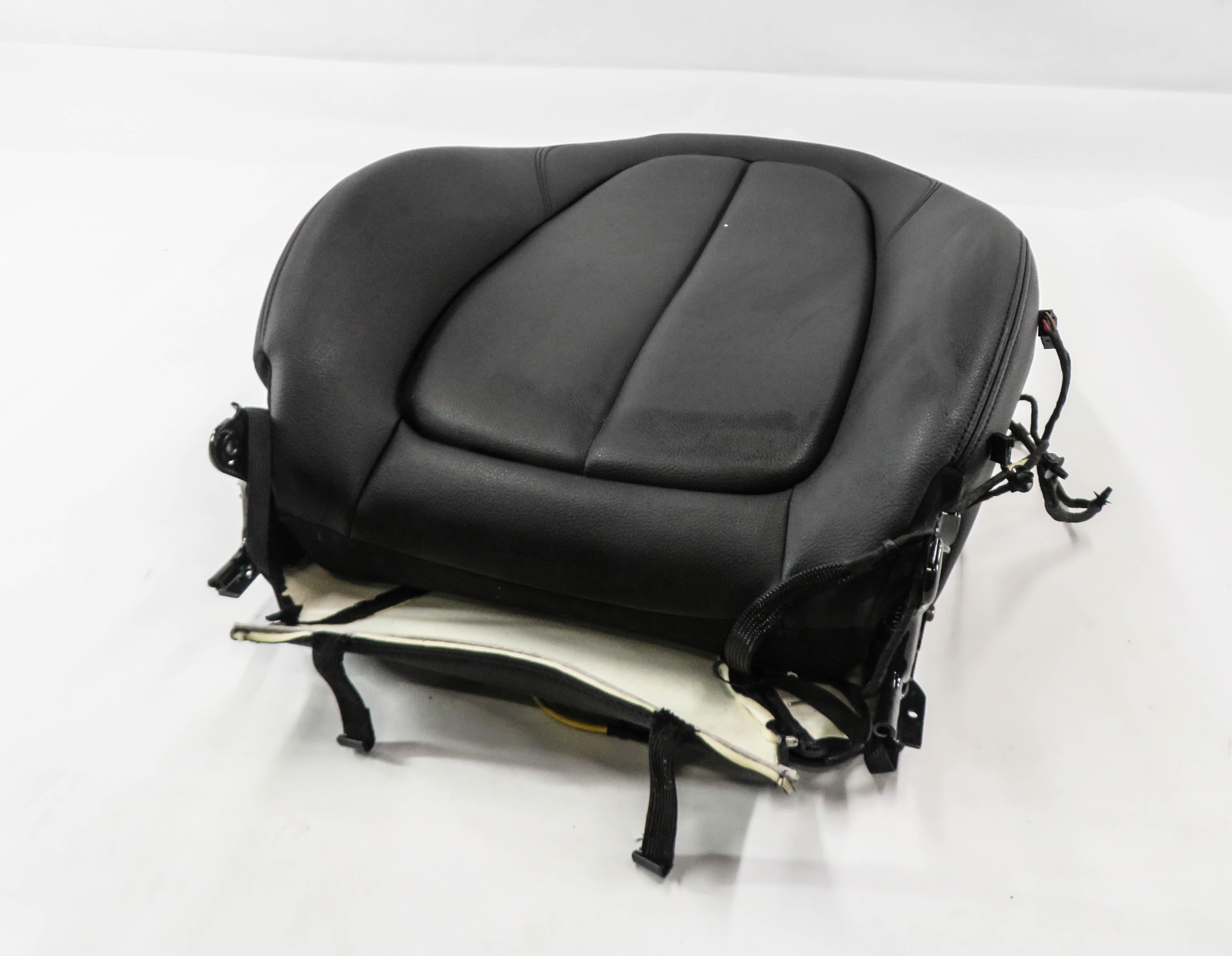 2017 BMW X1 (F48) DRIVER - UPPER TOP HEATED SEAT CUSHION (BLACK SENSATEC KCSW) — exact item pictured