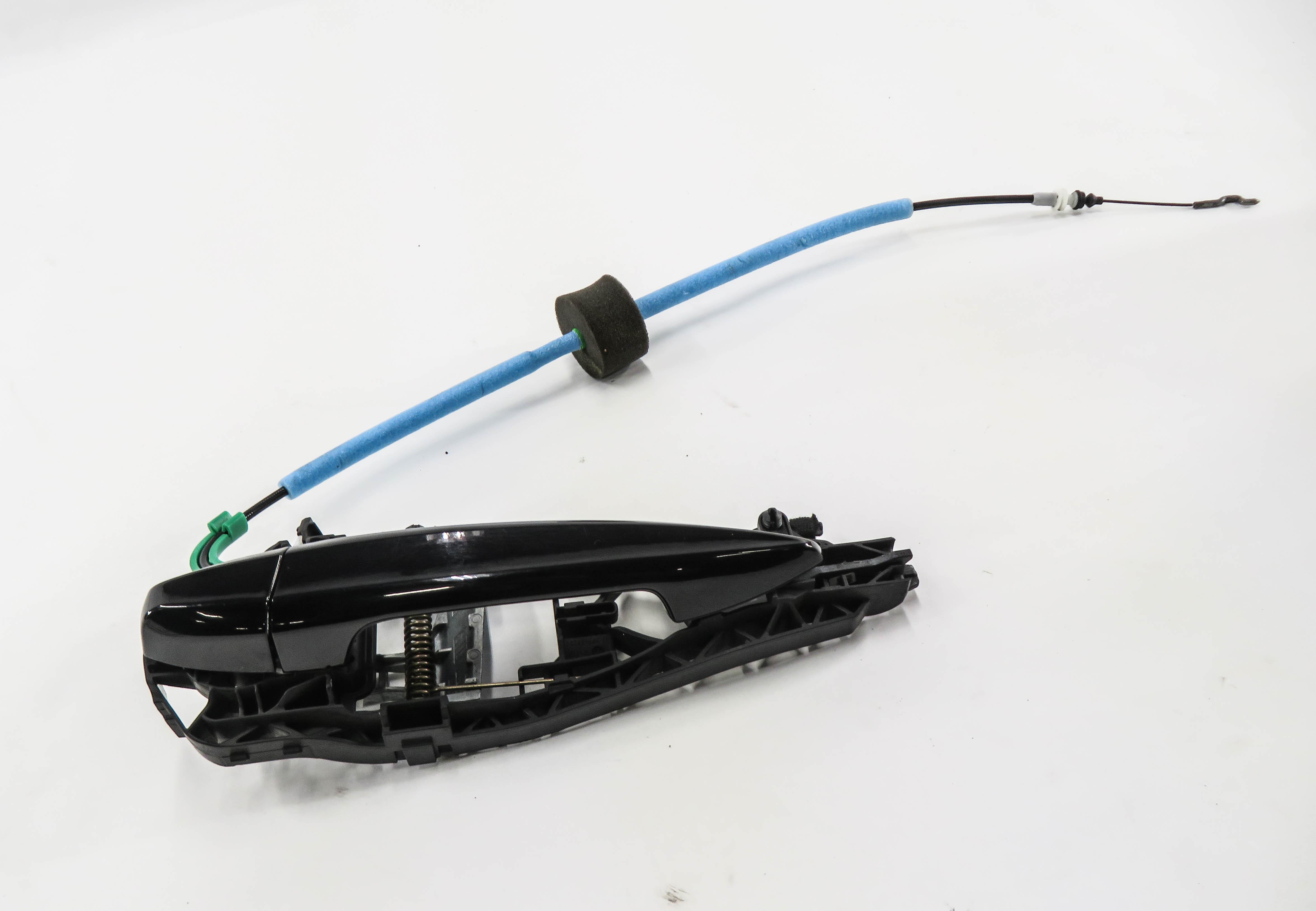 2016-2021 BMW X1 (F48) LEFT REAR EXTERIOR DOOR HANDLE (BLACK 2 668) — exact item pictured