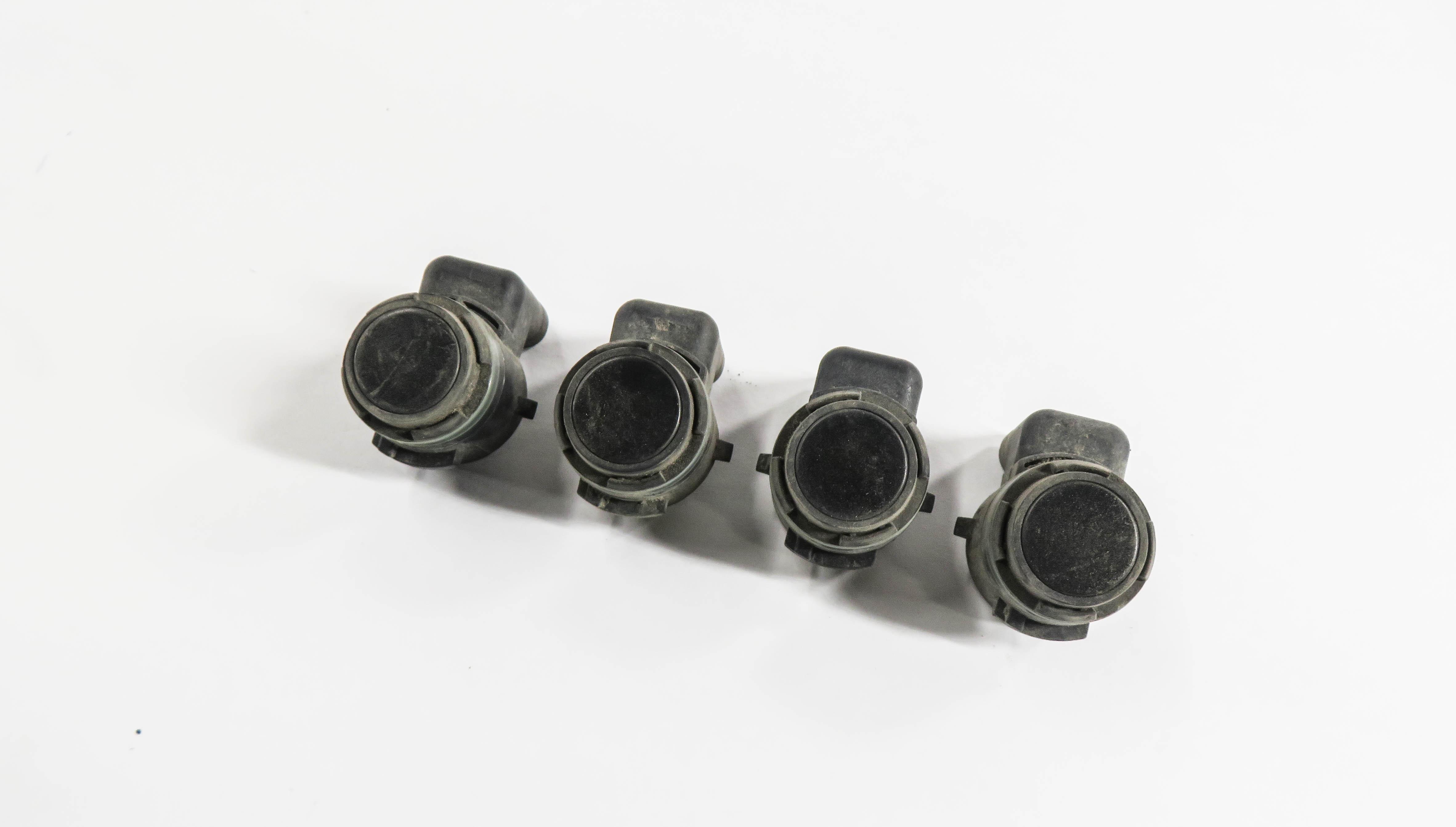2017 BMW X1 (F48) REAR PDC PARK DISTANCE SENSOR SET-4 (BLACK 2 668) — exact item pictured