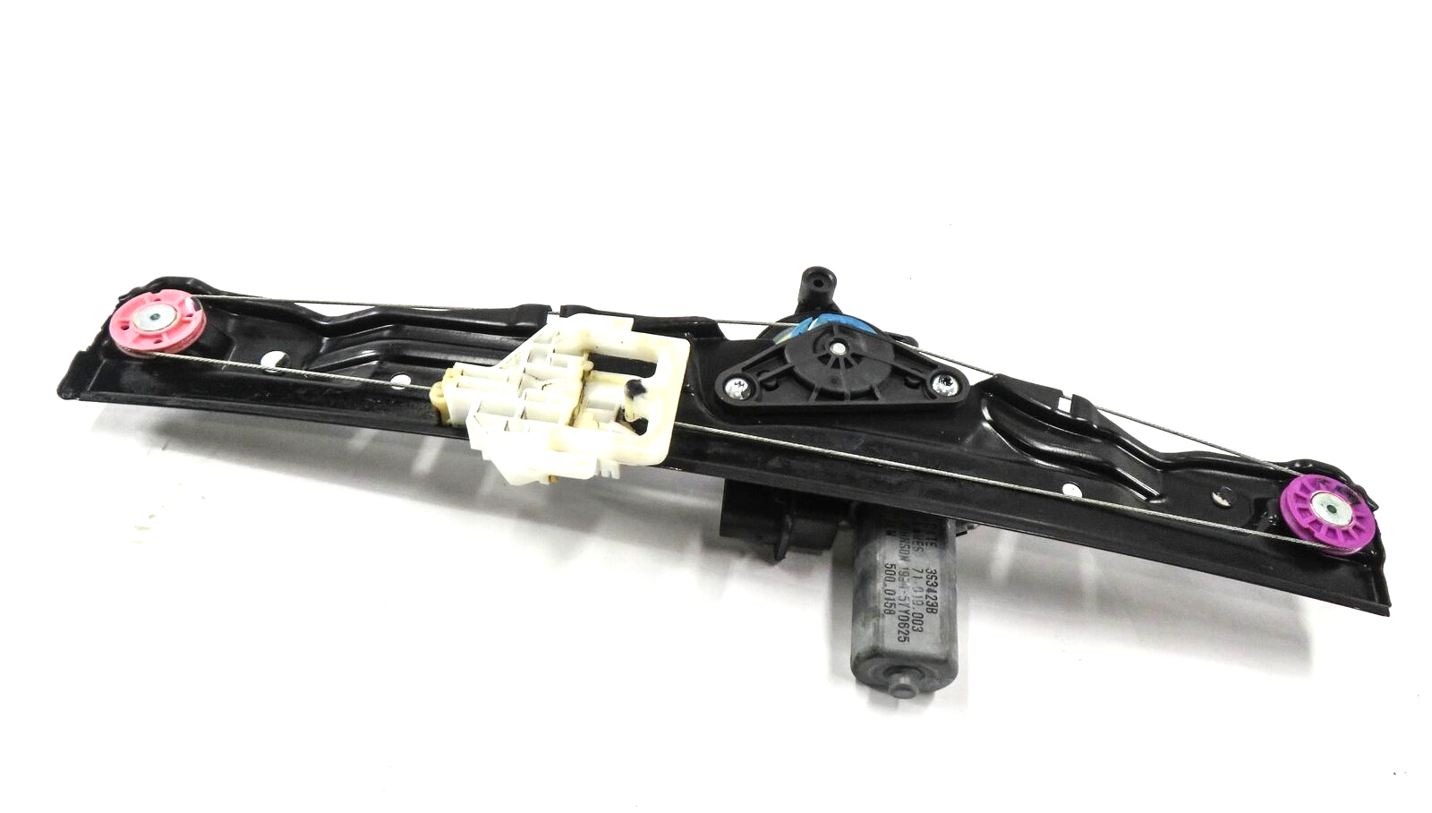 2016-2021 BMW X1 (F48) RIGHT REAR DOOR WINDOW REGULATOR w/ MOTOR — exact item pictured