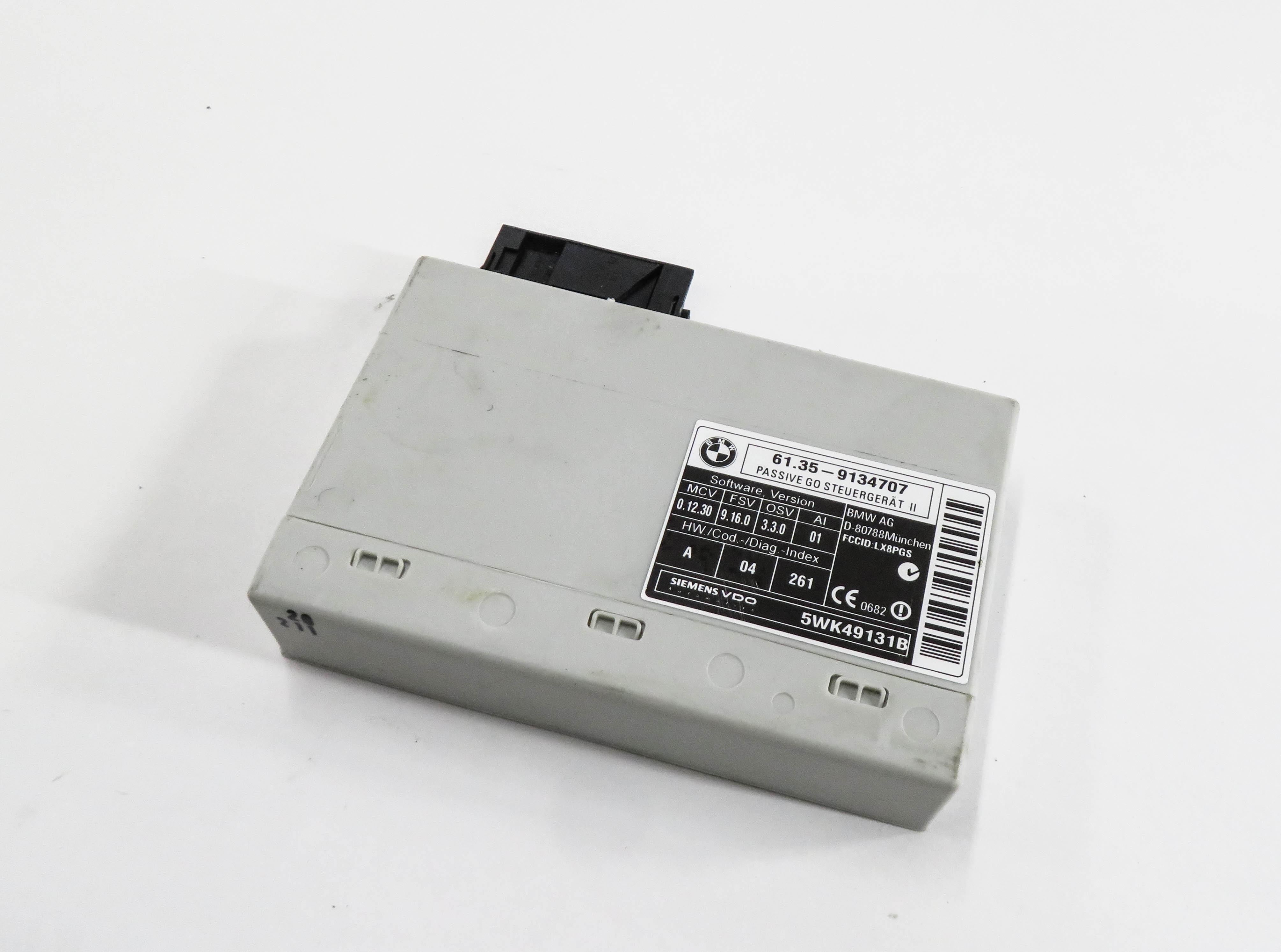 2007-2014 BMW 528i 535i 550i X5 X5M X6M (E60 E70 E71) KEYLESS PASSIVE GO MODULE — exact item pictured