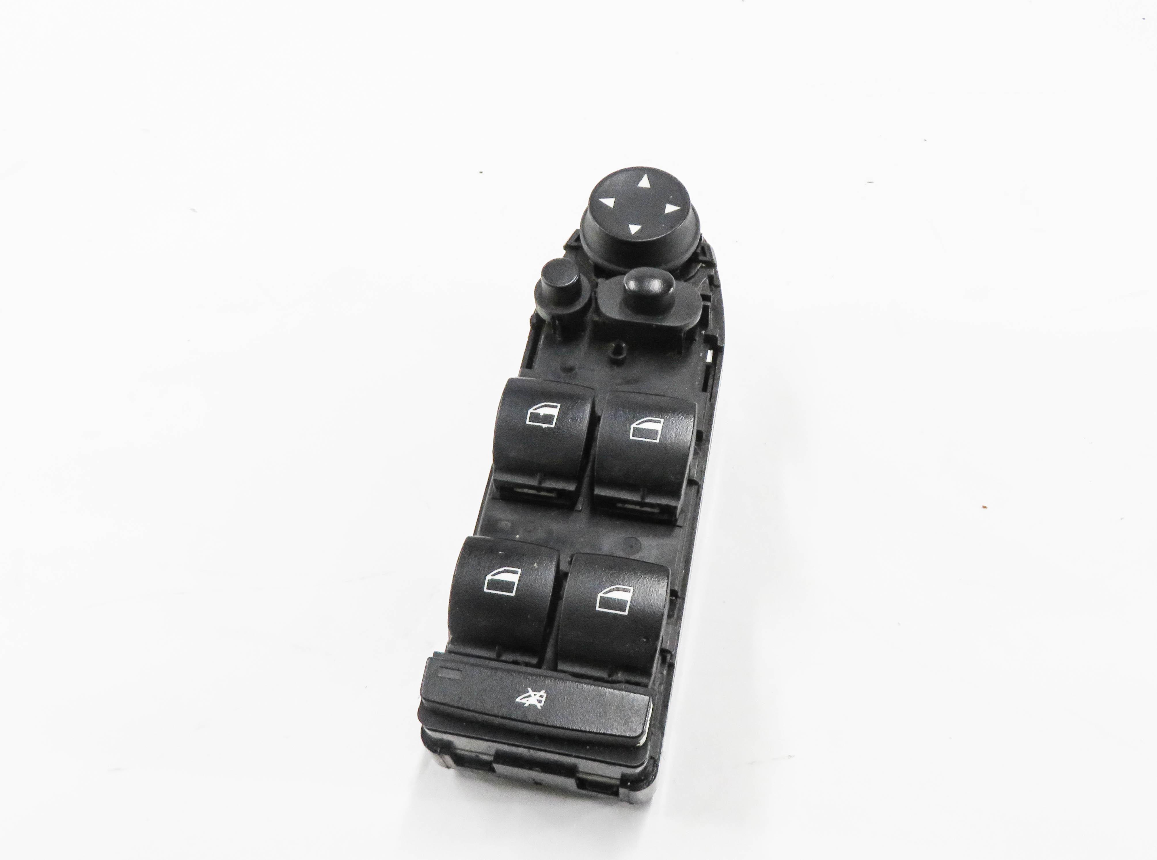 2007-2014 BMW X5 X5M X6 X6M (E70 / E71) LEFT DRIVER DOOR WINDOW SWITCH (P-FOLD) — exact item pictured