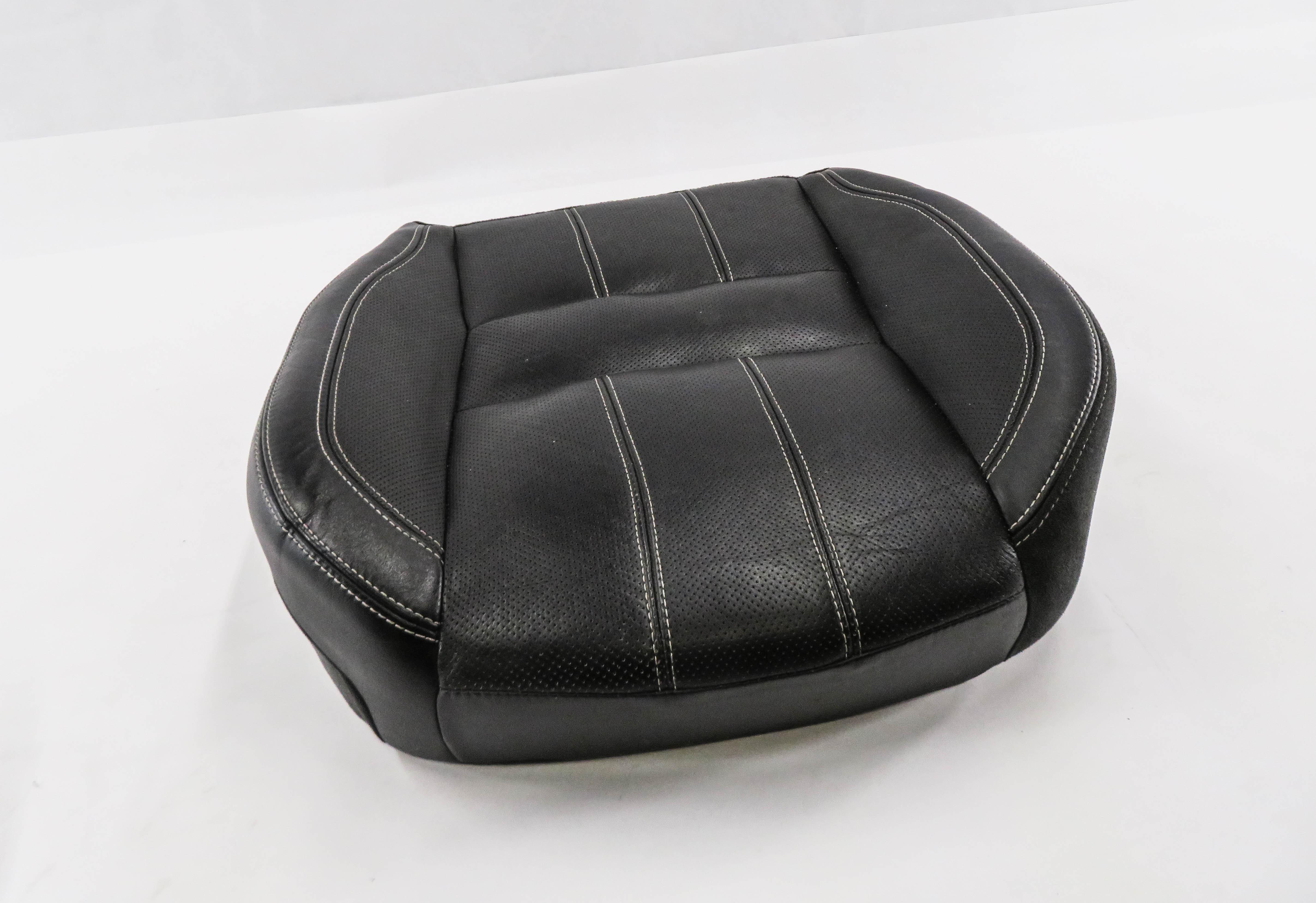 2012 RANGE ROVER SPORT (L320) PASSENGER LOWER BOTTOM HEATED SEAT CUSHION (BLACK) — exact item pictured