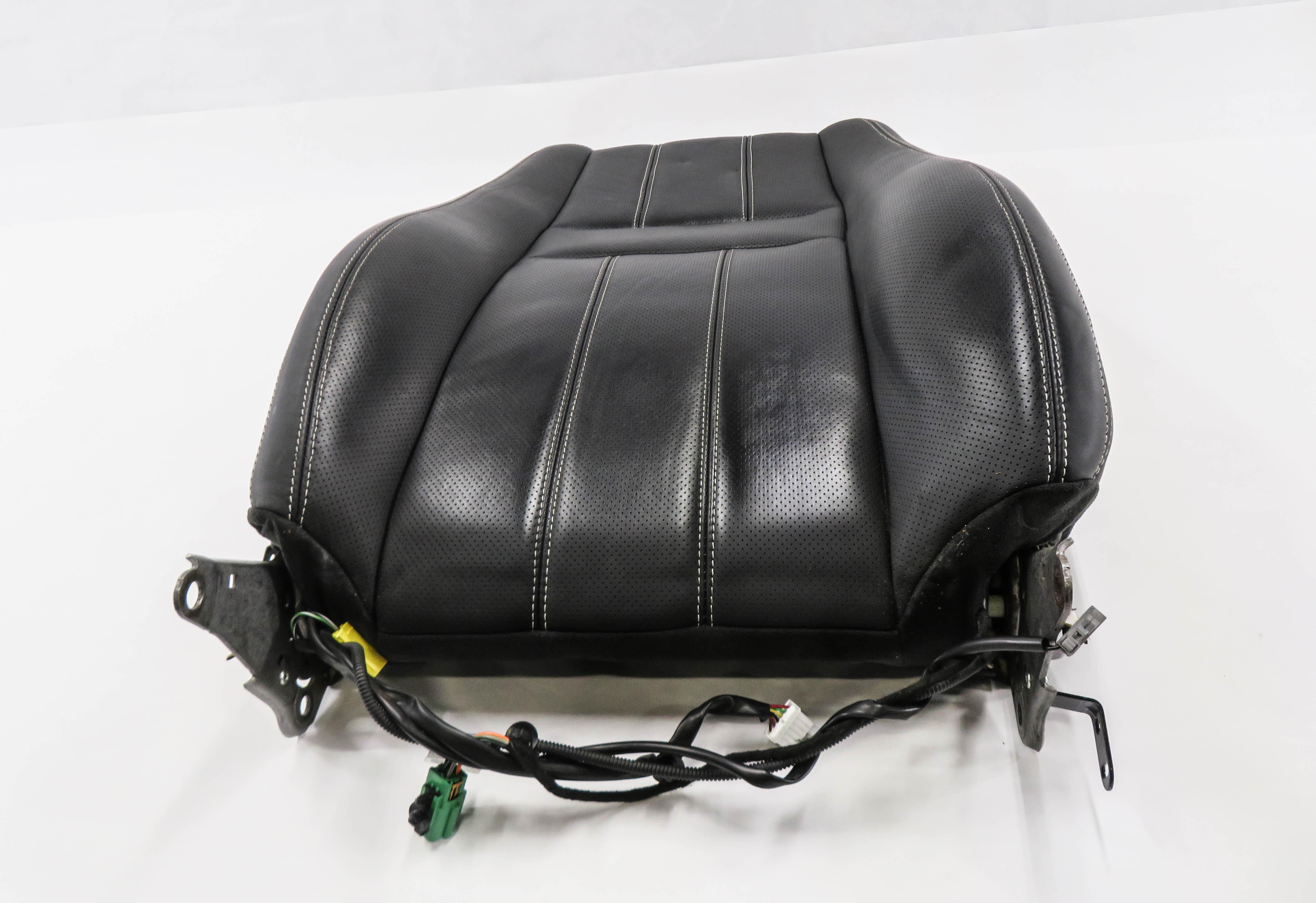 2012 RANGE ROVER SPORT (L320) DRIVER - UPPER TOP HEATED SEAT CUSHION (BLACK) — exact item pictured