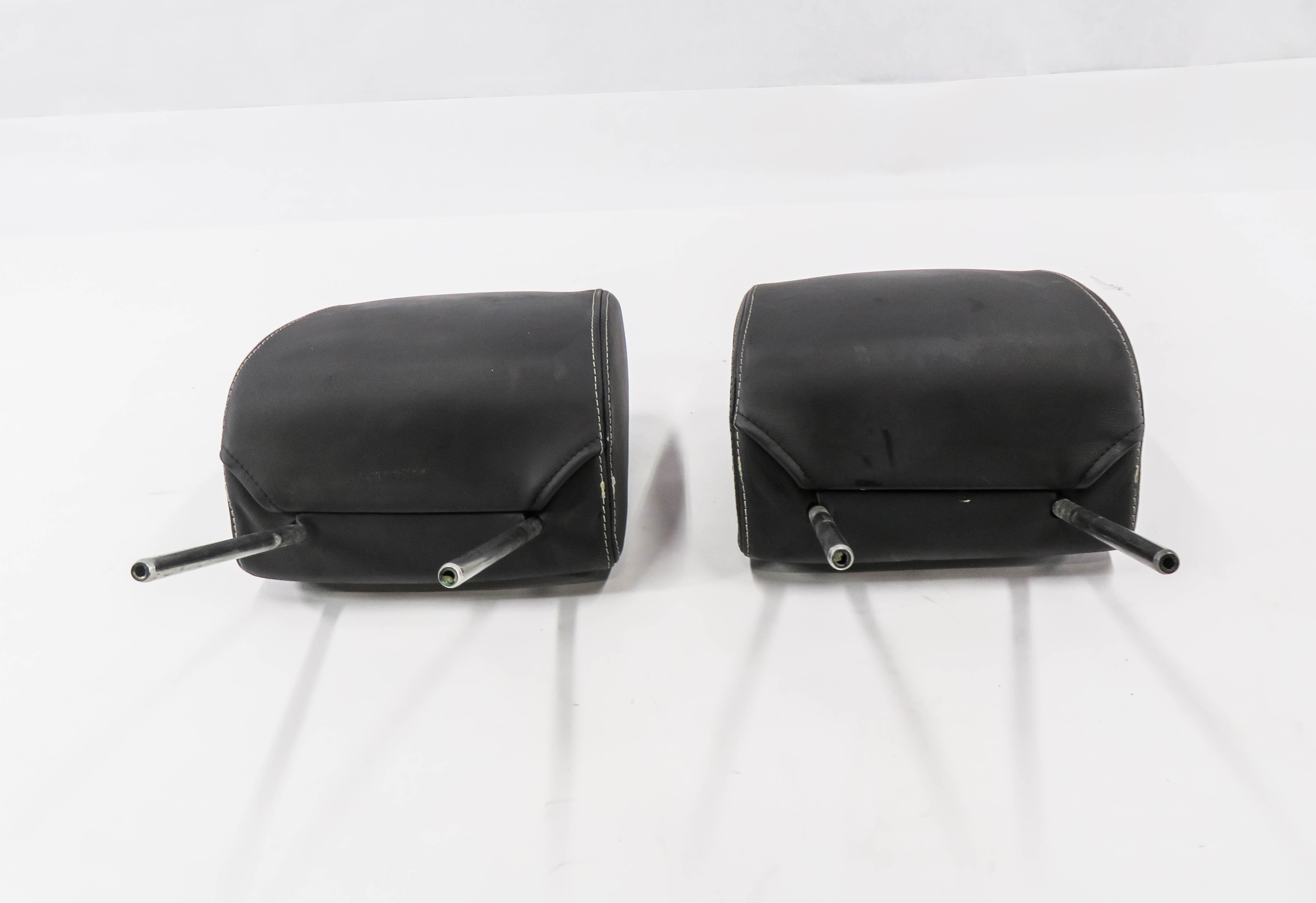 2012 RANGE ROVER SPORT (L320) FRONT LEFT & RIGHT SEAT HEADREST SET (BLACK) — exact item pictured