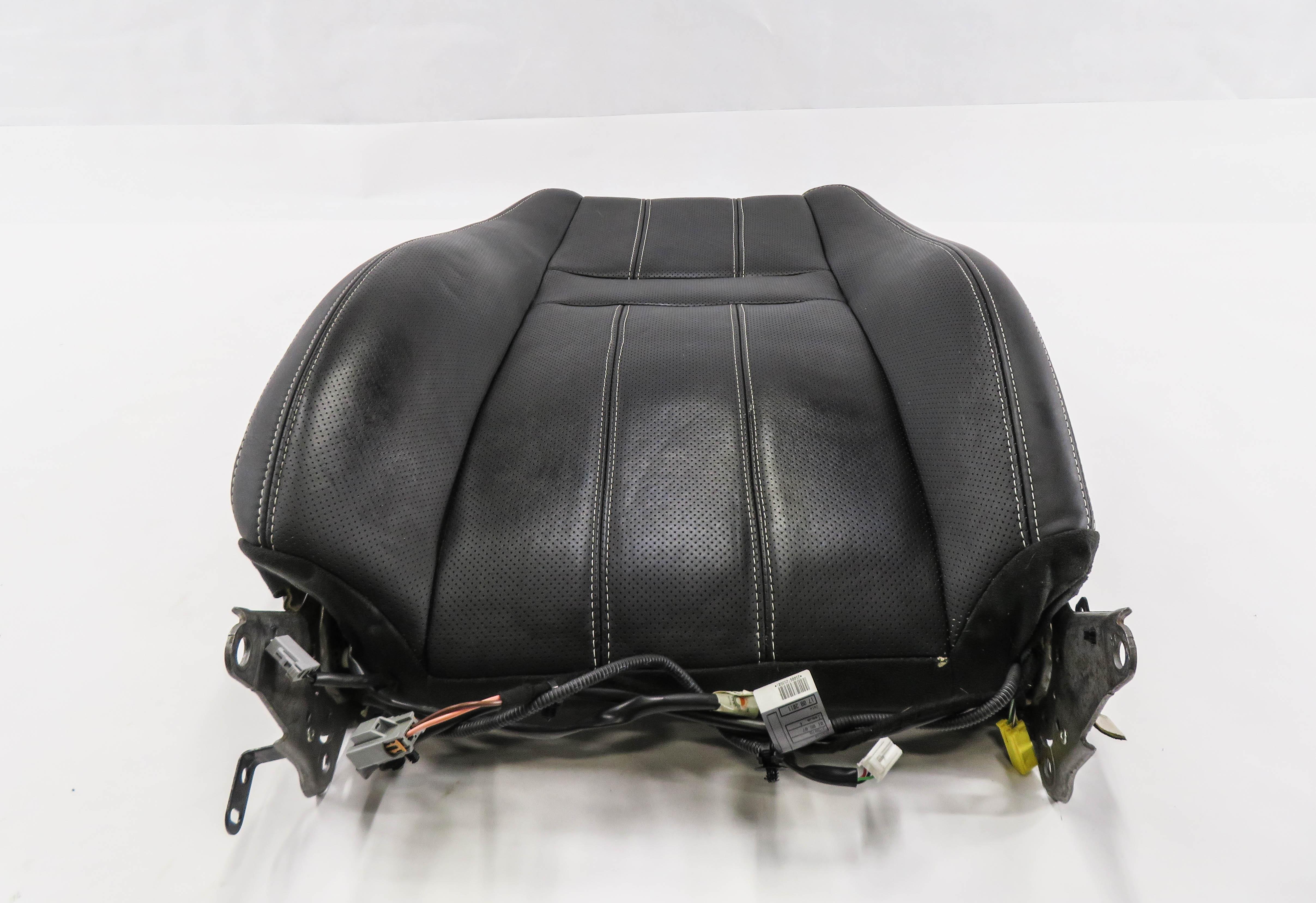 2012 RANGE ROVER SPORT (L320) PASSENGER - UPPER TOP HEATED SEAT CUSHION (BLACK) — exact item pictured