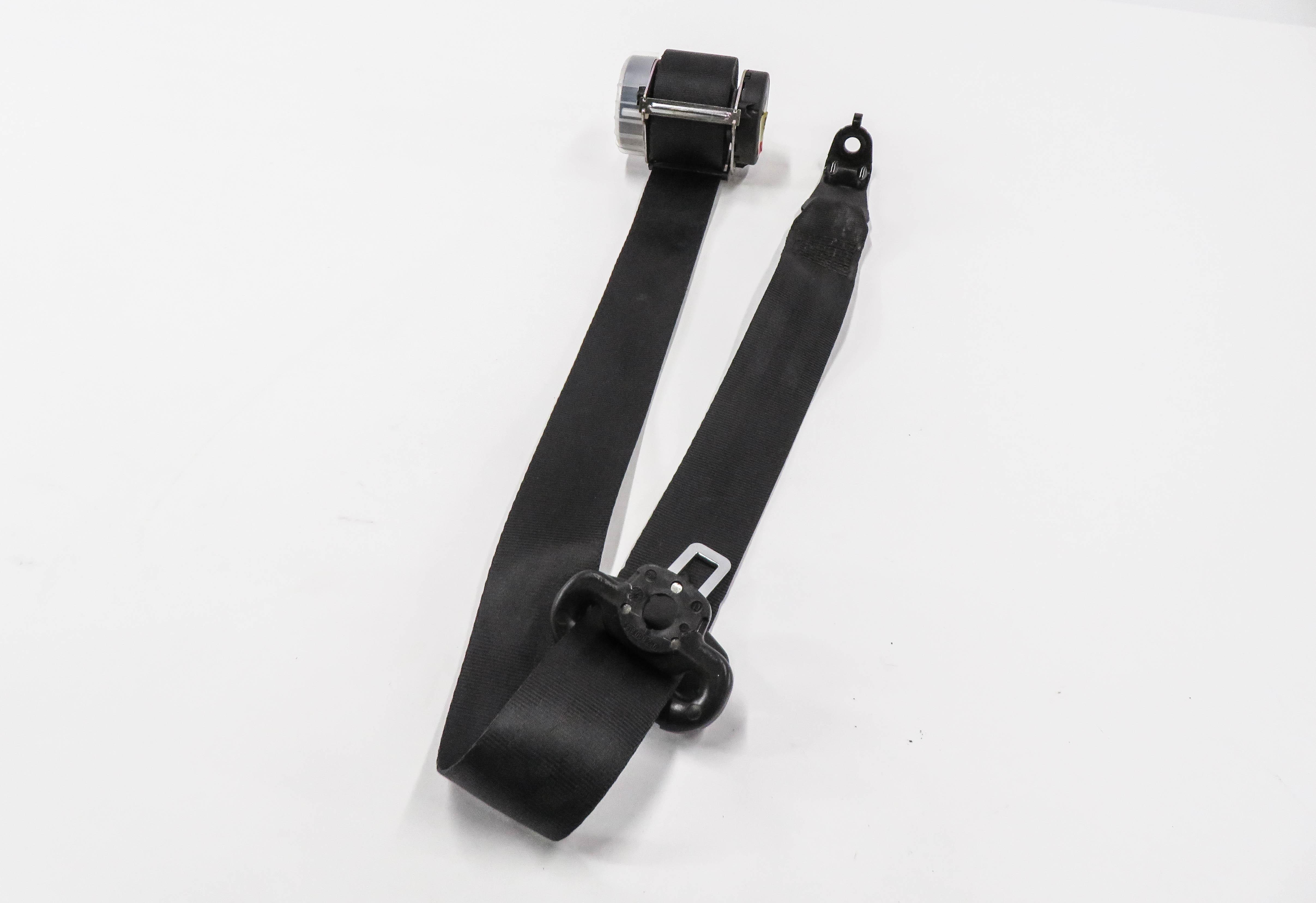 2012 RANGE ROVER SPORT (L320) REAR 2nd ROW SEAT LEFT SEATBELT RETRACTOR (BLACK) — exact item pictured