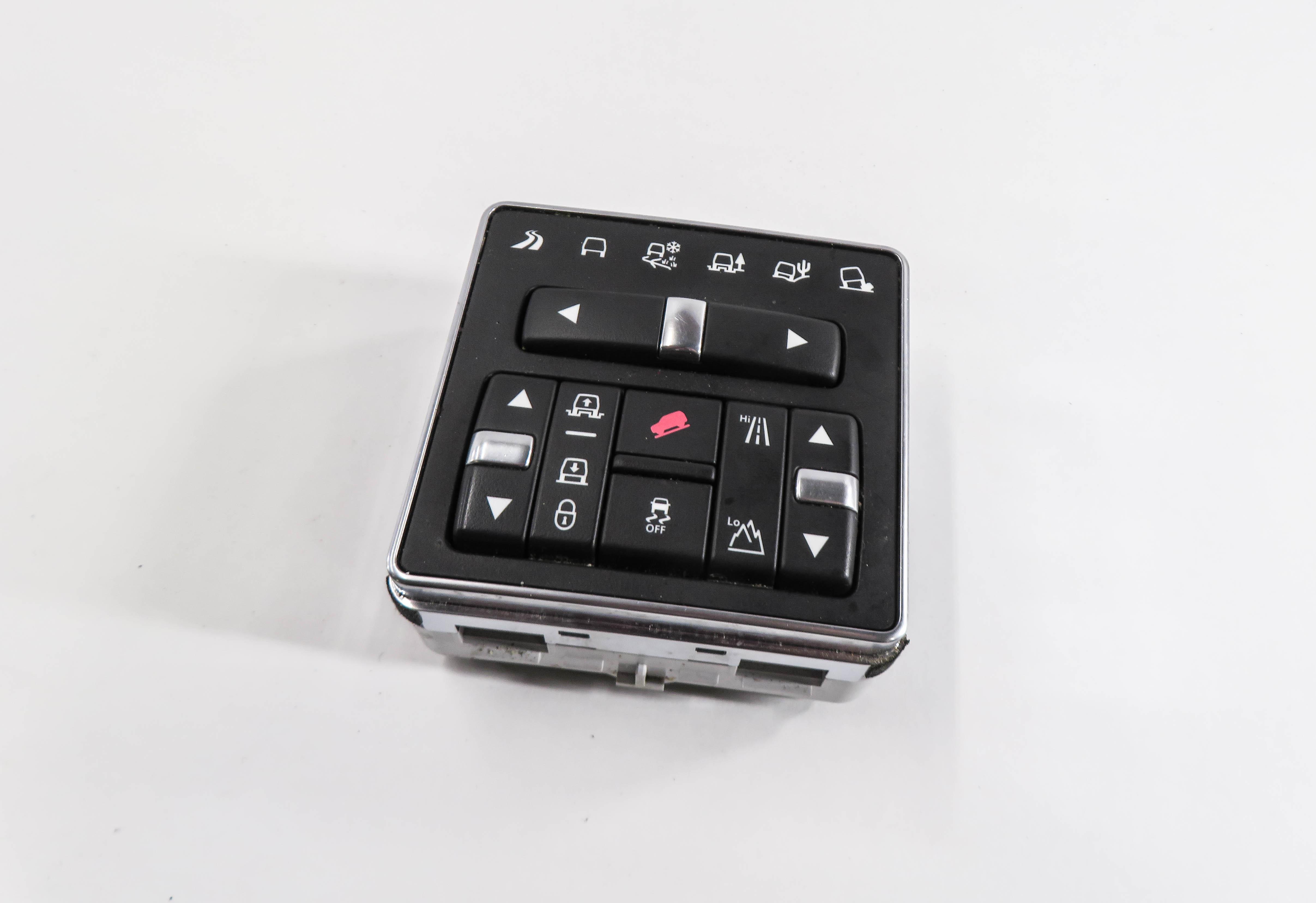 2012 RANGE ROVER SPORT (L320) SUSPENSION RIDE HEIGHT TERRAIN CONTROL SWITCH — exact item pictured
