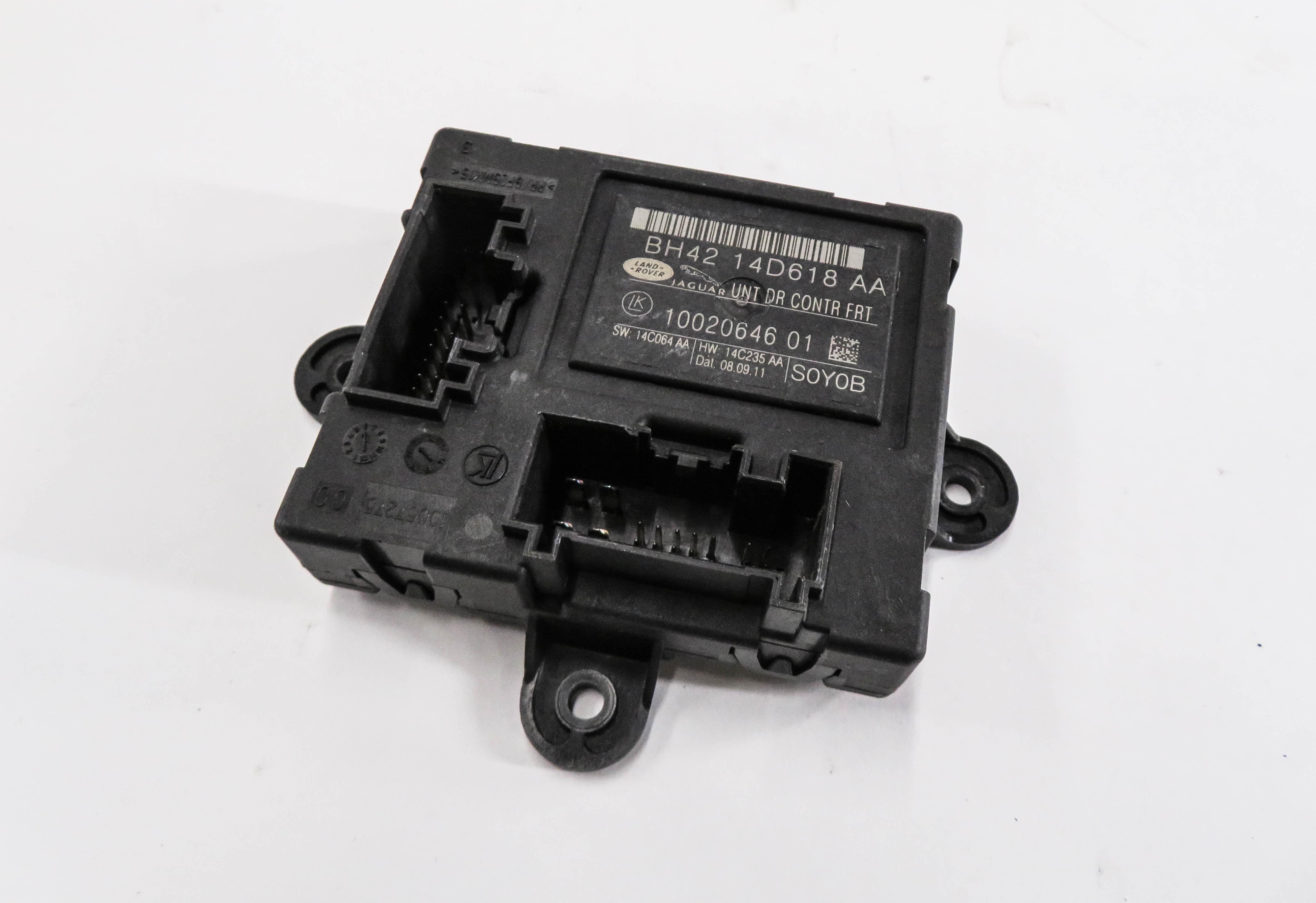 2010-2013 RANGE ROVER SPORT (L320) LEFT FRONT DRIVER DOOR CONTROL MODULE — exact item pictured