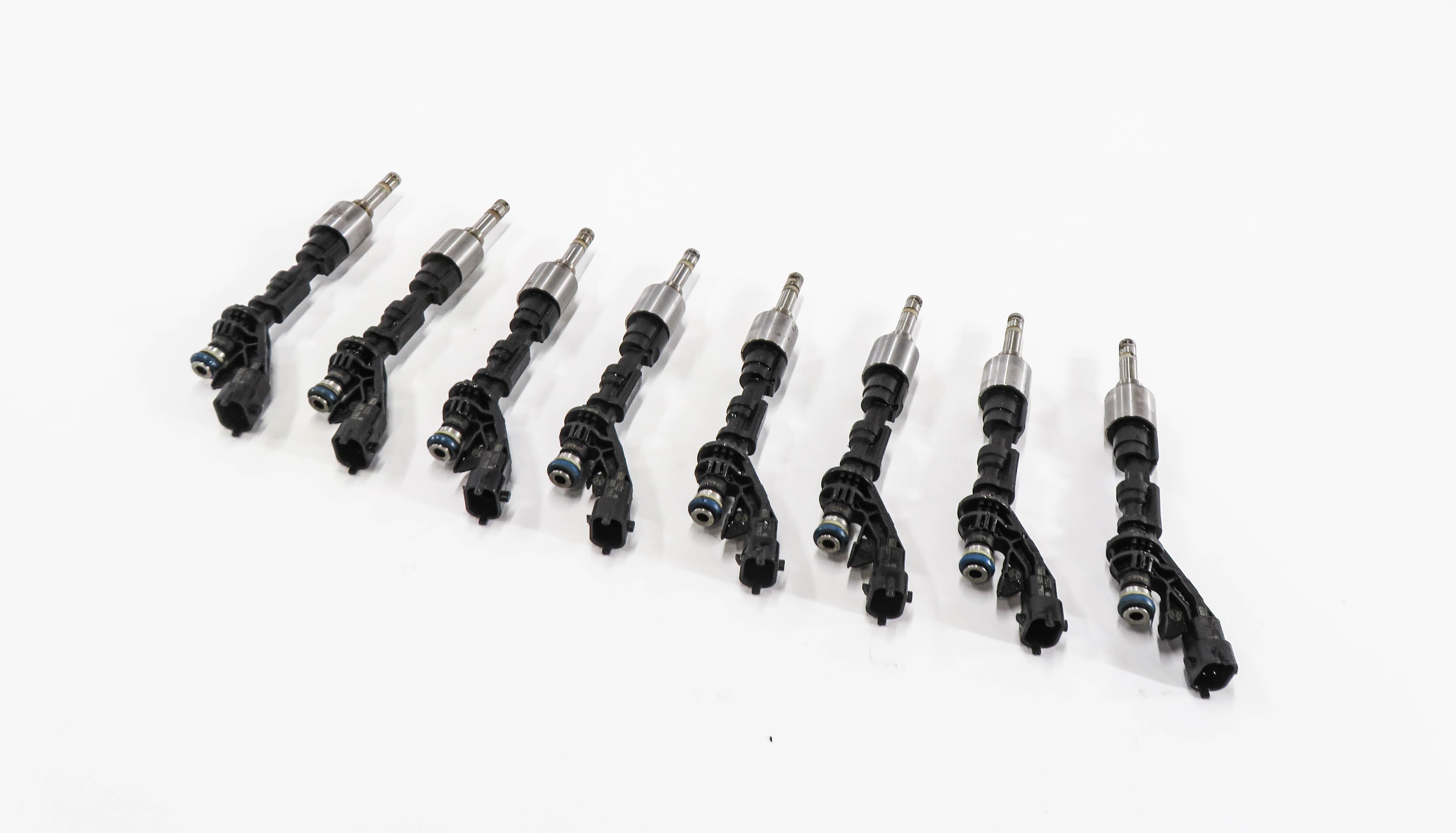 2010-2017 RANGE ROVER SPORT (L320 L322) JAGUAR XF XJ XK - 5.0L FUEL INJECTOR SET — exact item pictured