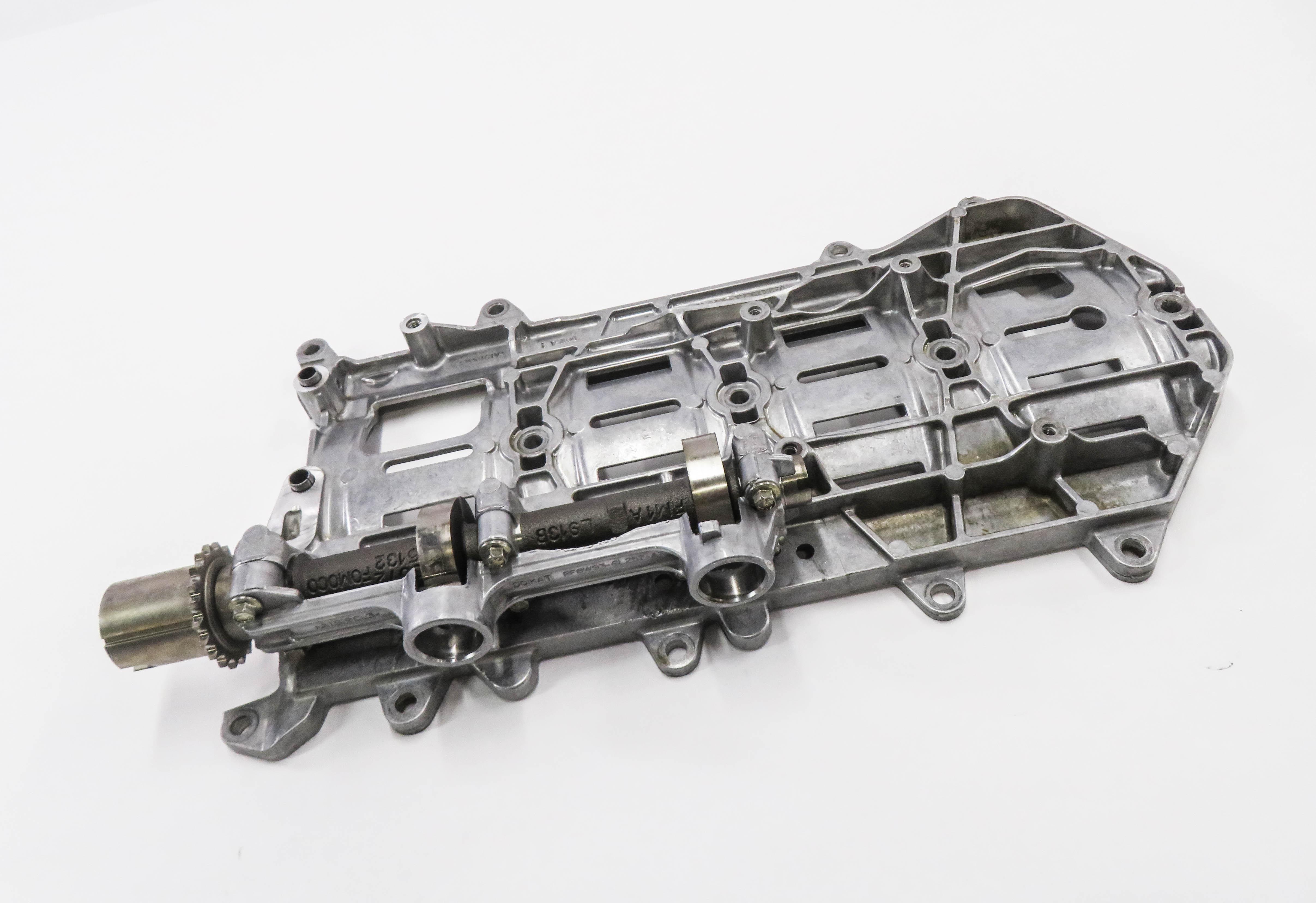 2012 RANGE ROVER SPORT (L320) 5.0L SUPERCHARGED ENGINE - OIL PAN BAFFLE TRAY — exact item pictured