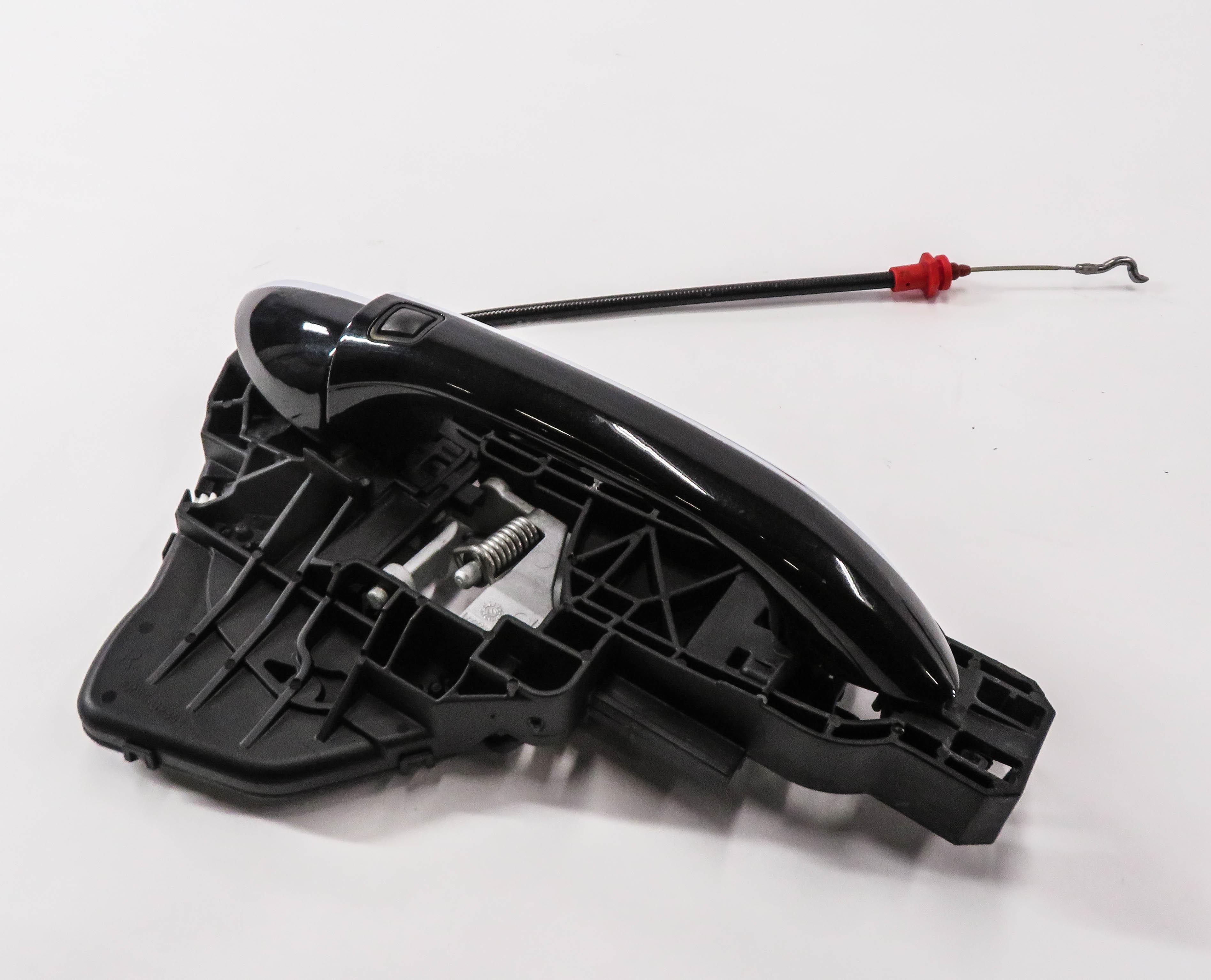 2008 MERCEDES GL450 (X164) RIGHT REAR KEYLESS GO EXTERIOR DOOR HANDLE (BLACK) — exact item pictured