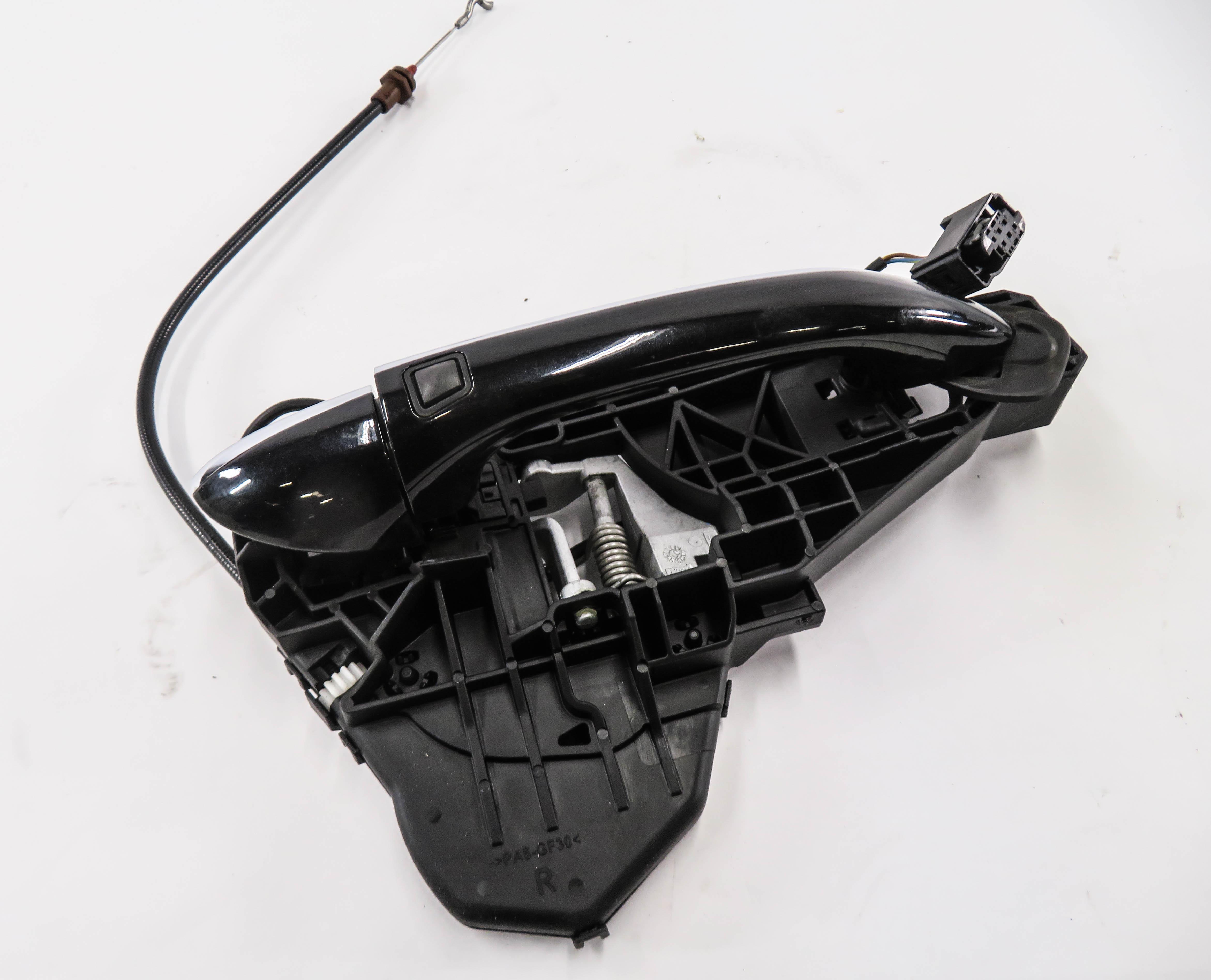 2008 MERCEDES GL450 (X164) RIGHT FRONT KEYLESS GO EXTERIOR DOOR HANDLE (BLACK) — exact item pictured