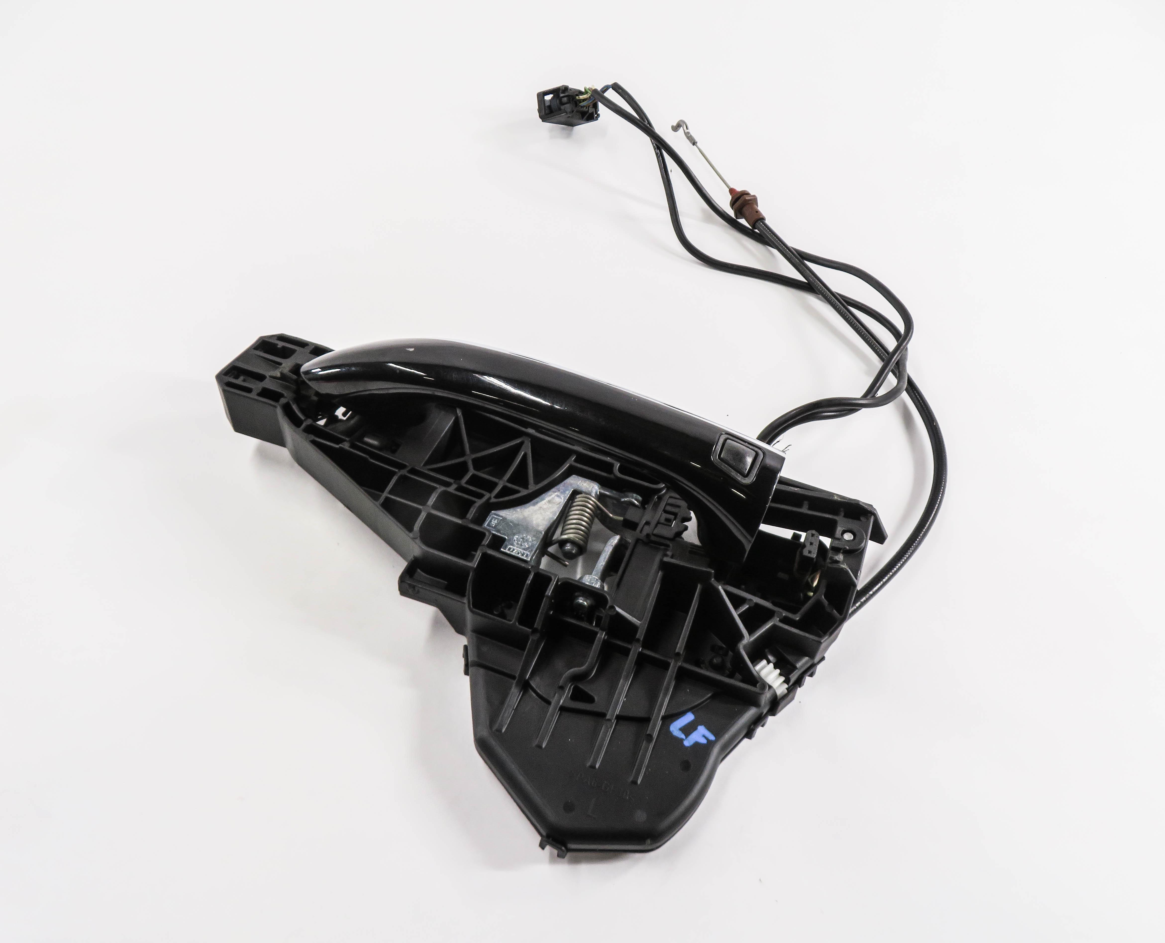 2008 MERCEDES GL450 (X164) LEFT FRONT KEYLESS GO EXTERIOR DOOR HANDLE (BLACK) — exact item pictured