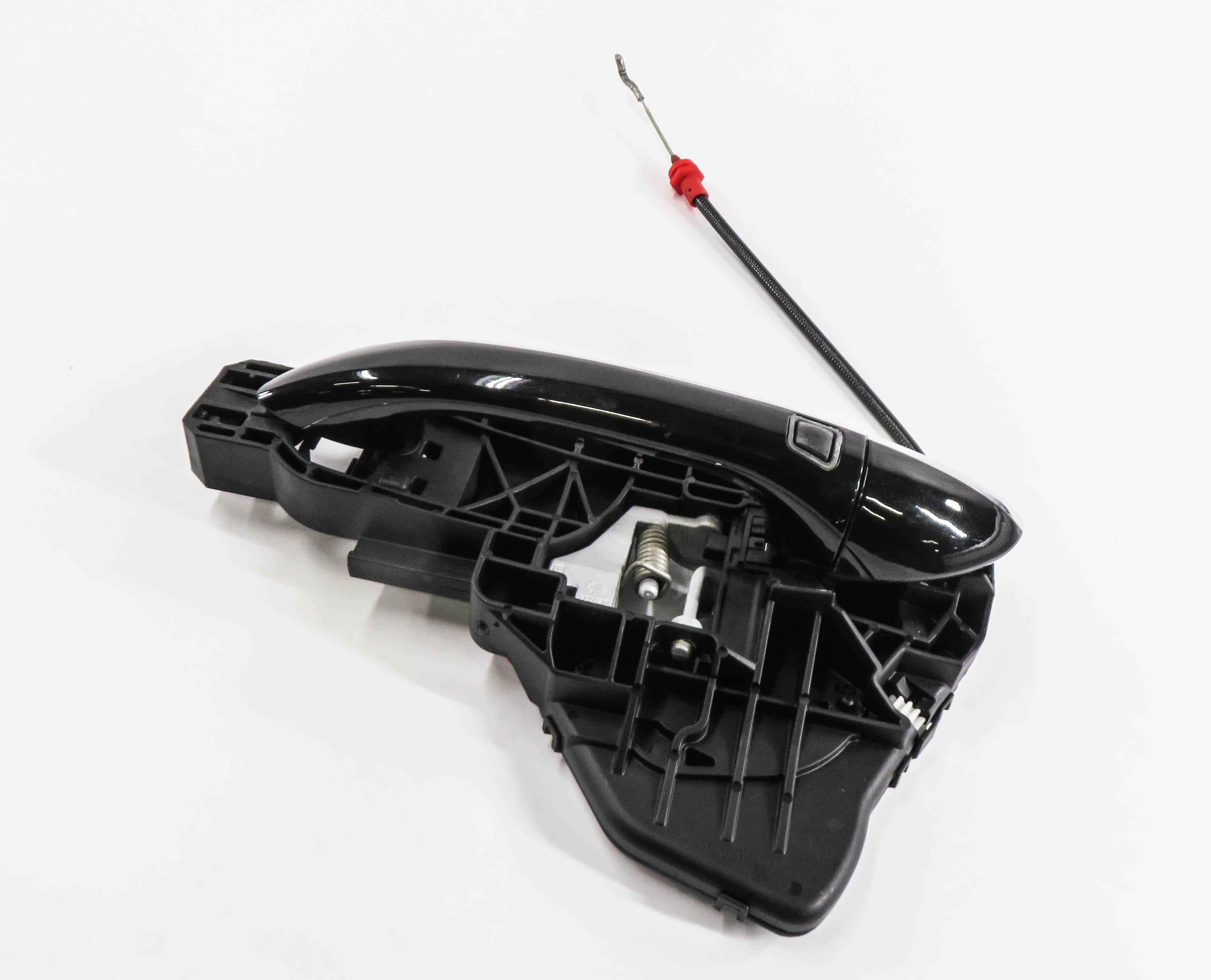 2008 MERCEDES GL450 (X164) LEFT REAR KEYLESS GO DOOR HANDLE (BLACK) — exact item pictured