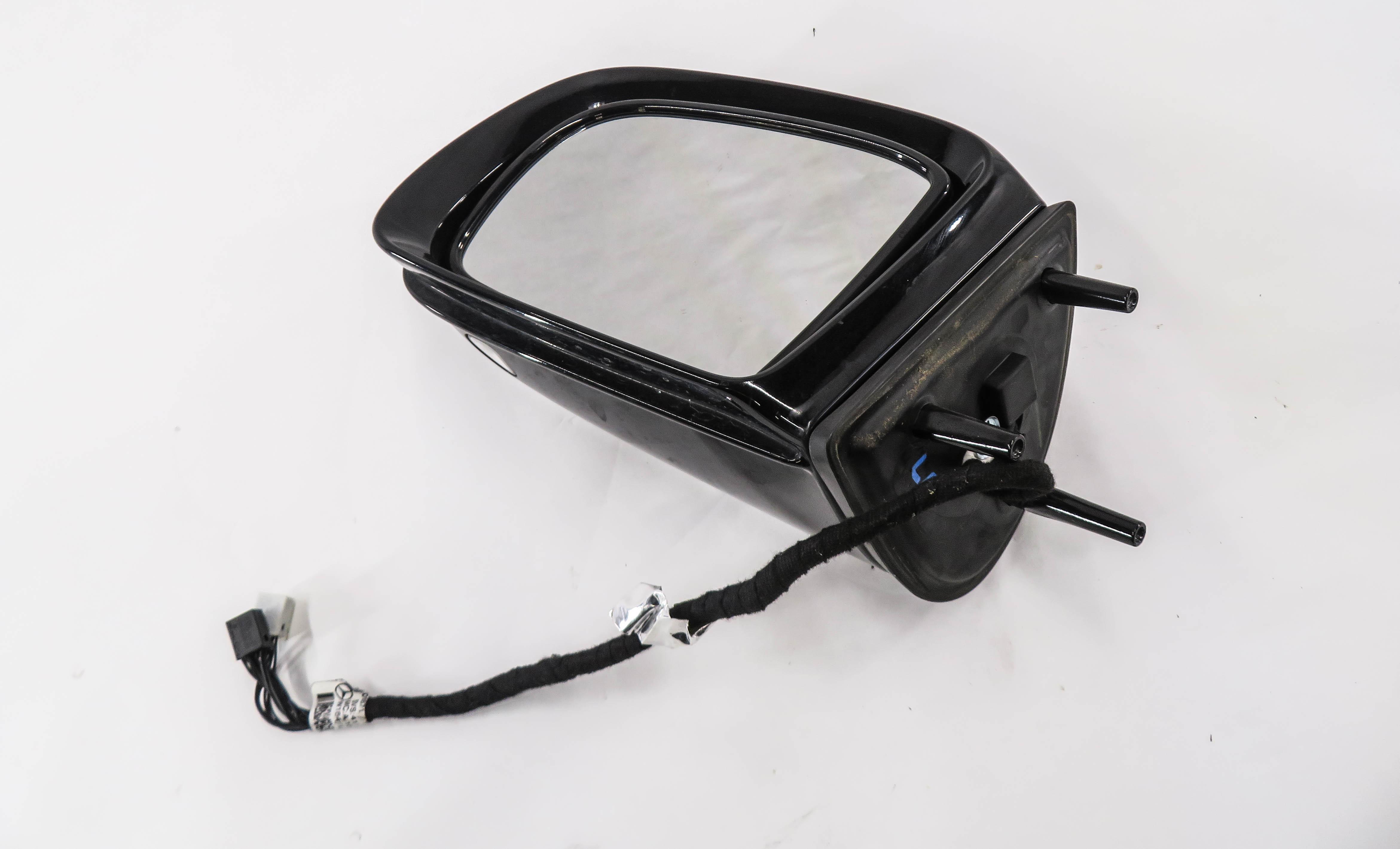 06-08 MERCEDES GL320 GL450 ML320 ML350 R350 - LEFT PFOLD AUTODIM MIRROR (BLACK) — exact item pictured