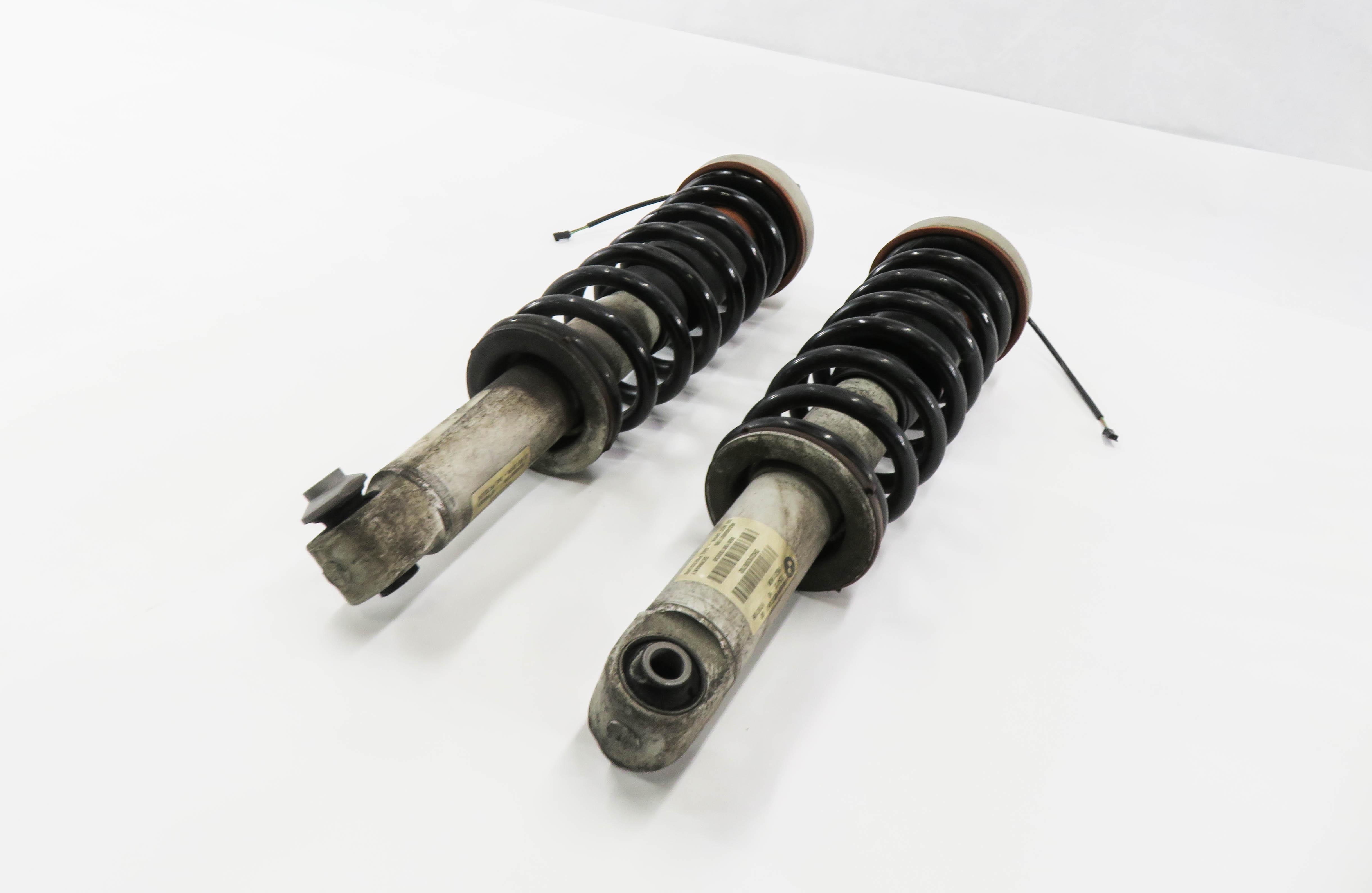 2006-2010 BMW M6 ///M (E63) LEFT & RIGHT REAR EDC SUSPENSION SHOCK STRUT SET-2 — exact item pictured