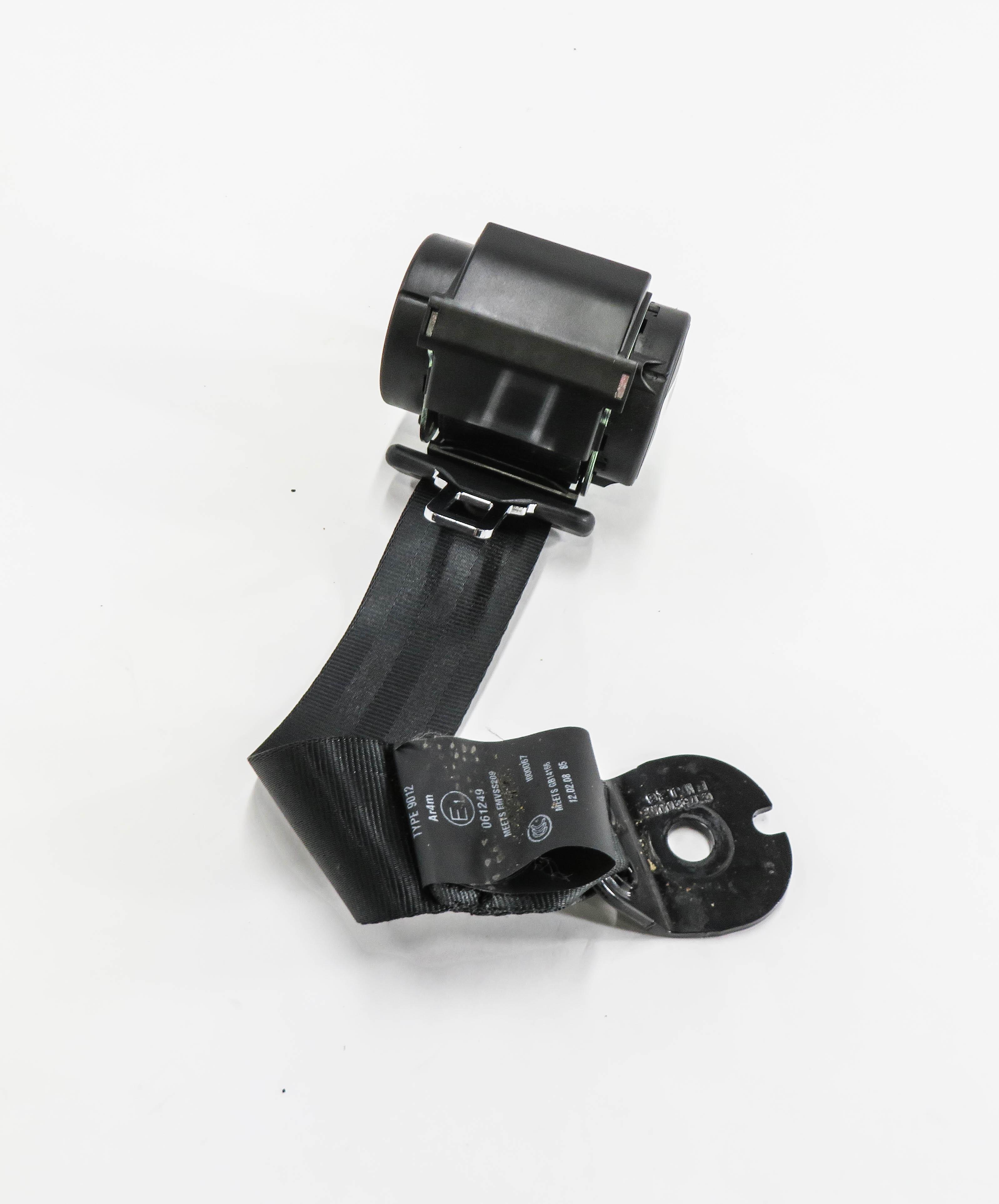 2012 RANGE ROVER EVOQUE (L538) REAR SEAT - REAR LEFT SEATBELT RETRACTOR (BLACK) — exact item pictured