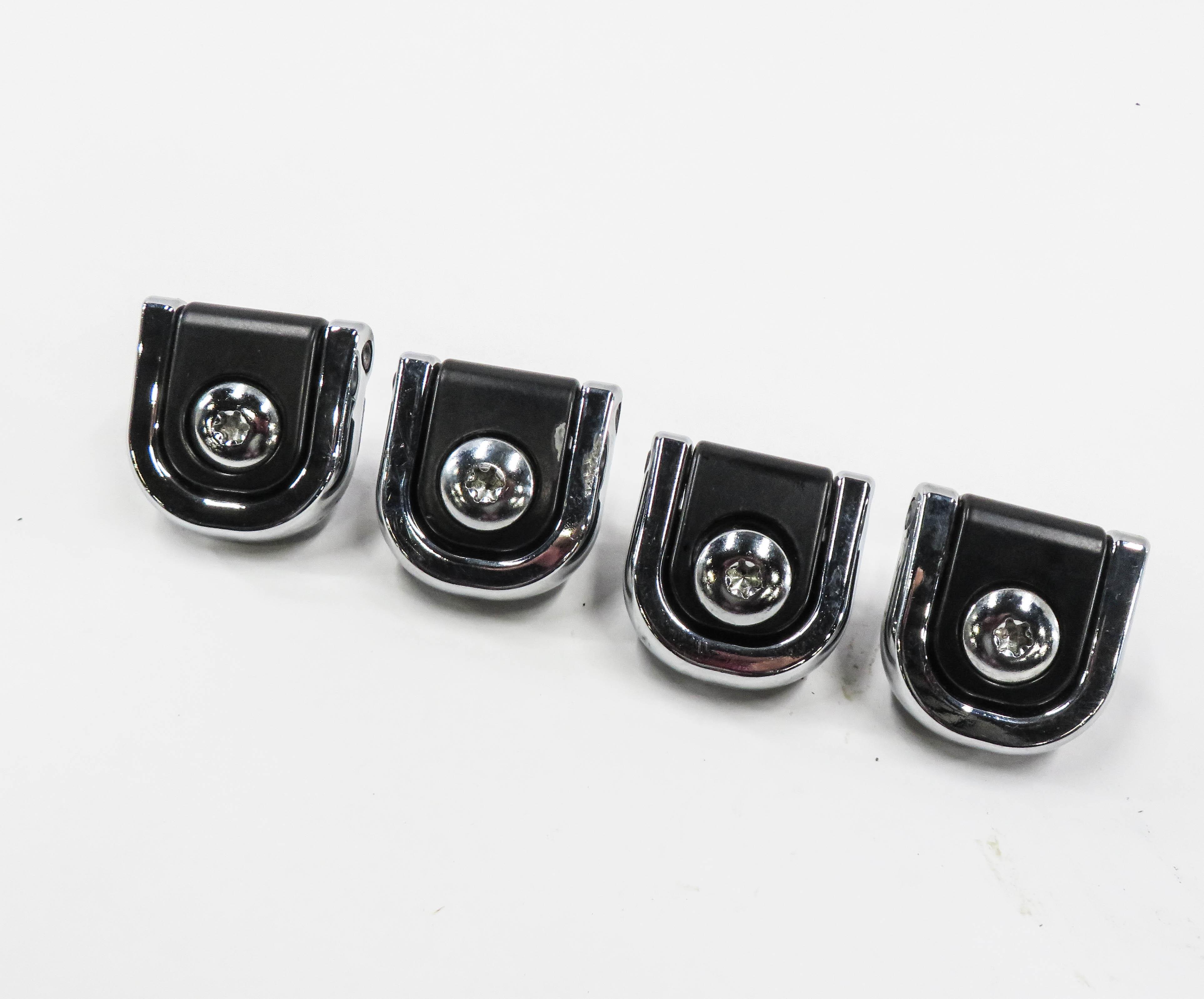 2012 RANGE ROVER EVOQUE (L538) REAR CARGO TIE DOW HOOK BUCKLE SET-4 — exact item pictured