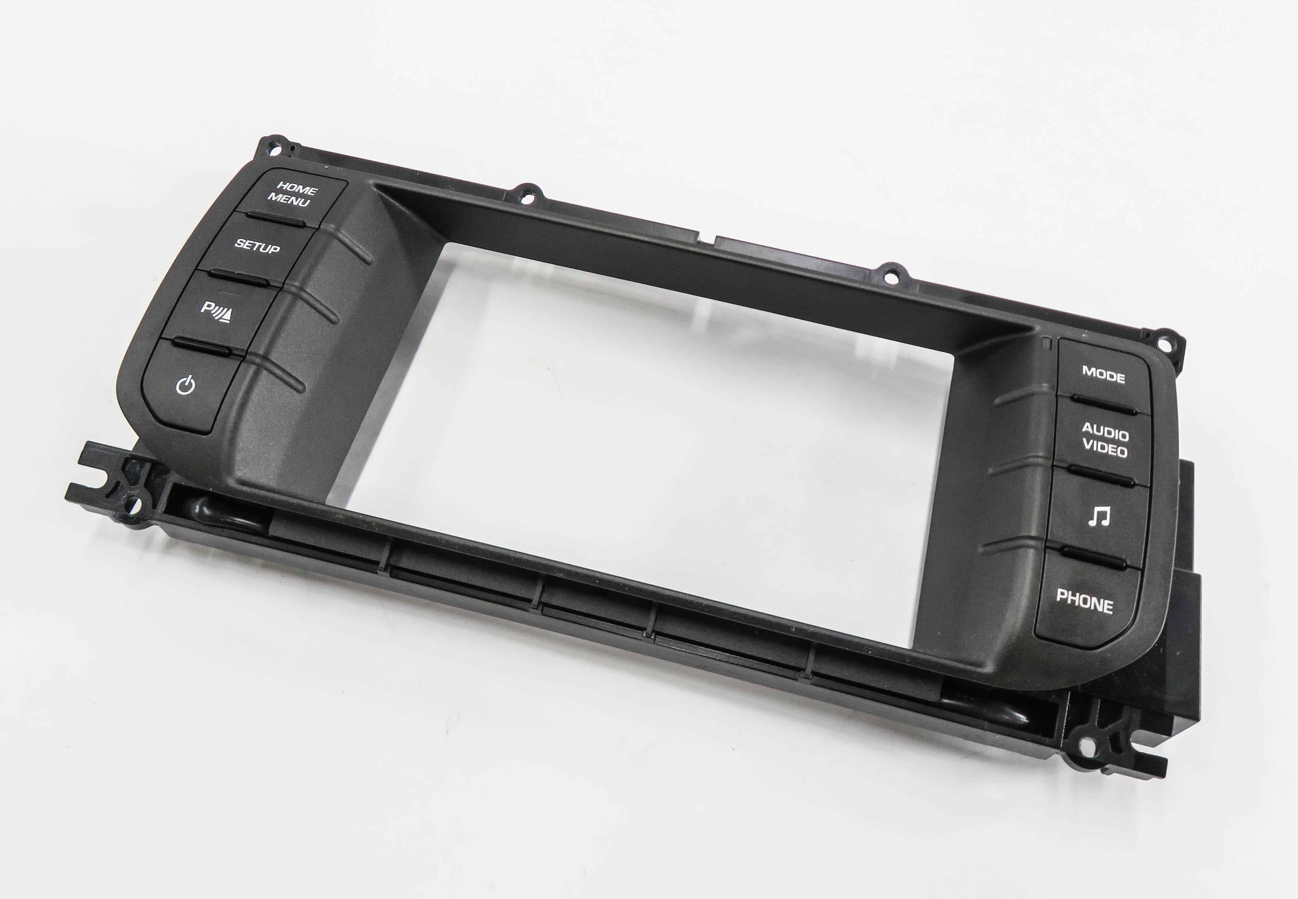 12-15 RANGE ROVER EVOQUE (L538) RADIO STEREO NAVIGATION SWITCH PANEL SCREEN TRIM — exact item pictured