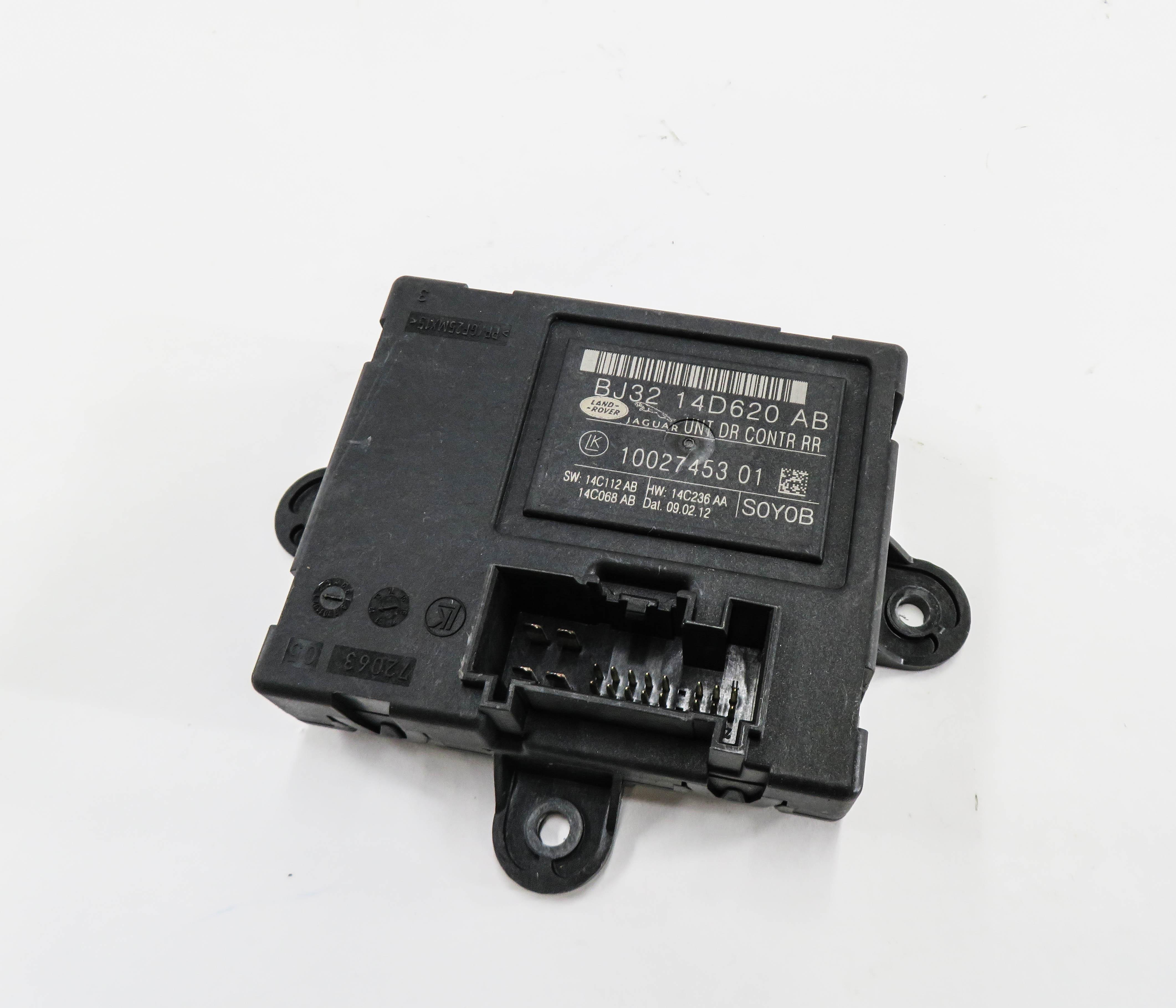 2012 RANGE ROVER EVOQUE (L538) RIGHT REAR DOOR CONTROL MODULE — exact item pictured