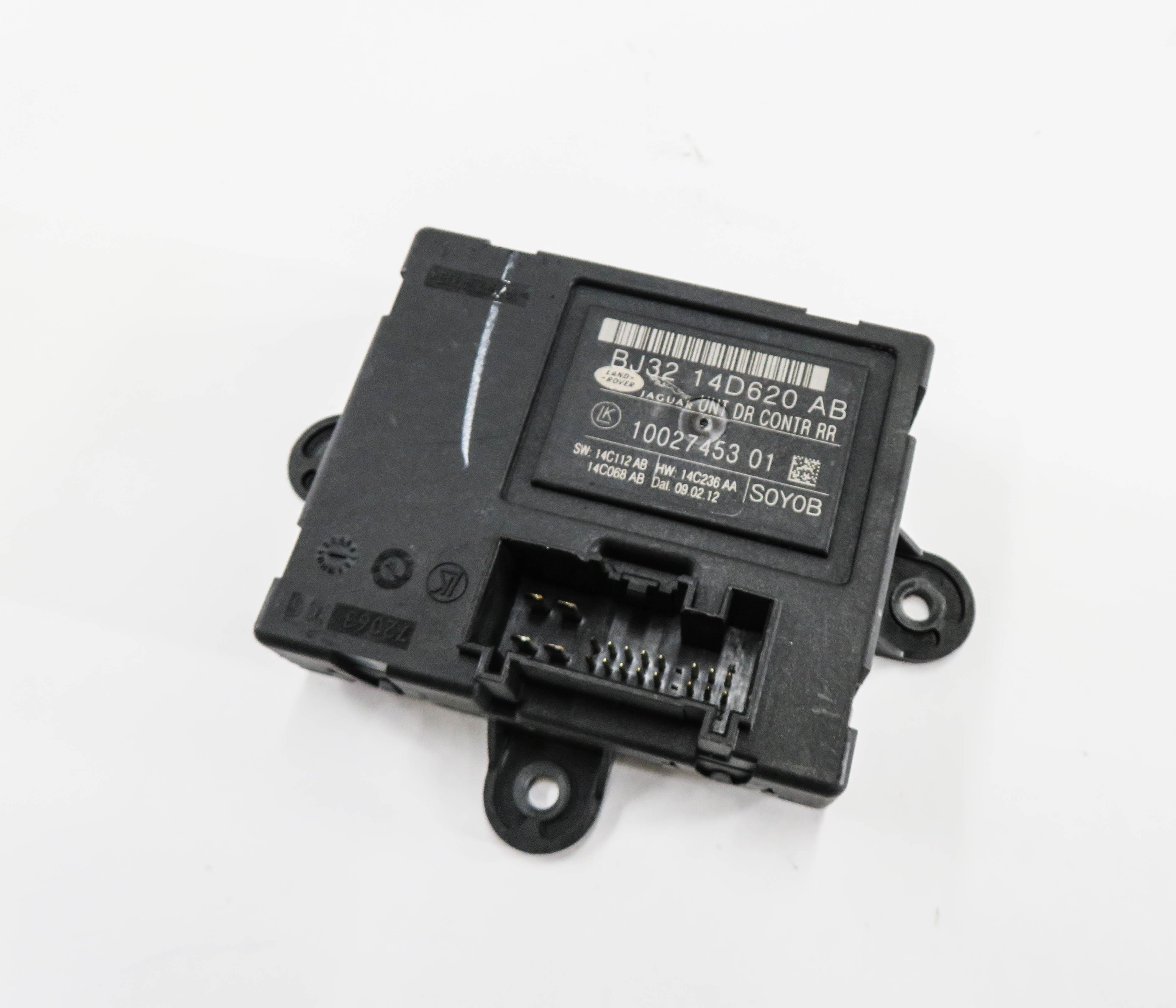 2012 RANGE ROVER EVOQUE (L538) LEFT REAR DOOR CONTROL MODULE — exact item pictured