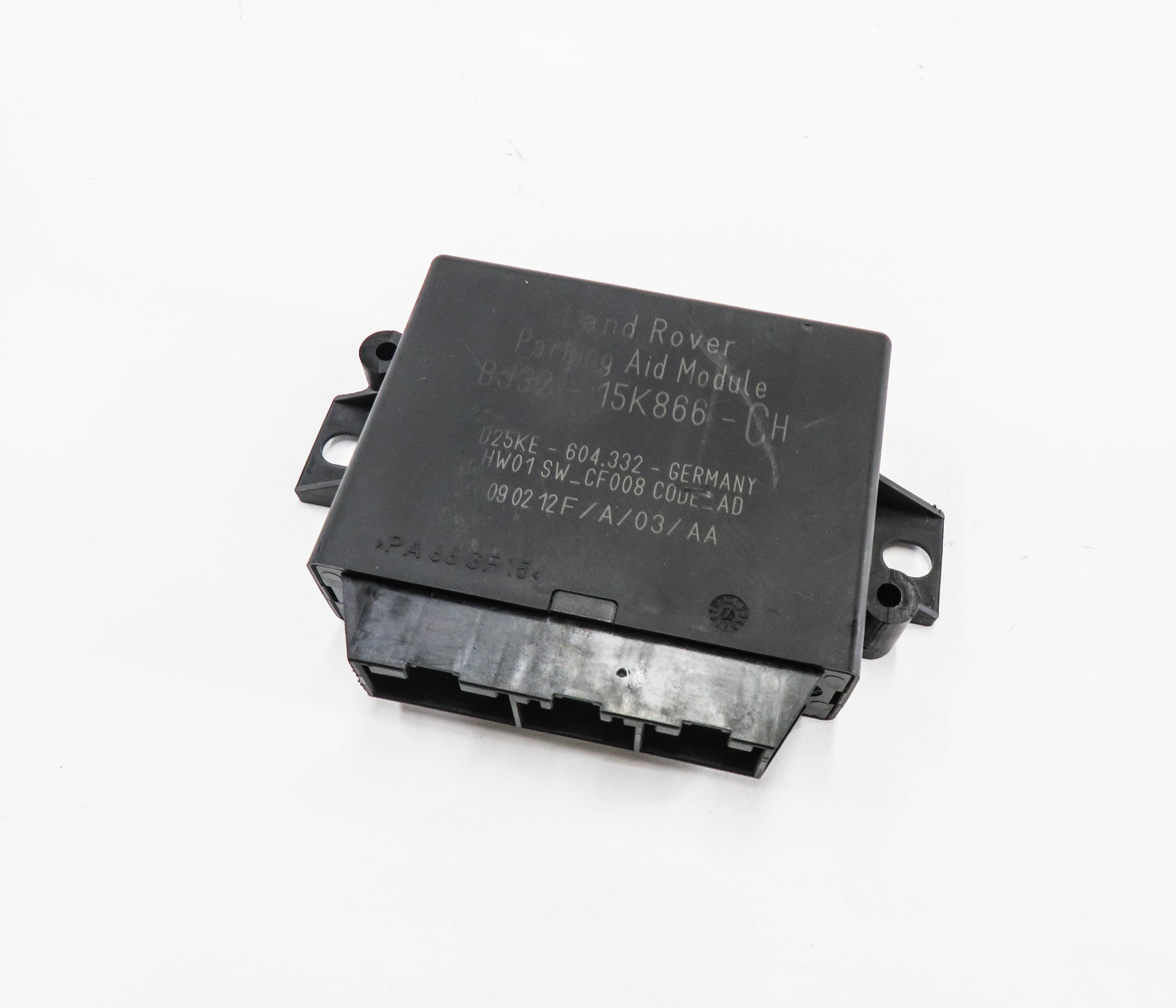 12-15 LAND ROVER LR2 / RANGE ROVER EVOQUE (L538) PDC PARK ASSIST CONTROL MODULE — exact item pictured