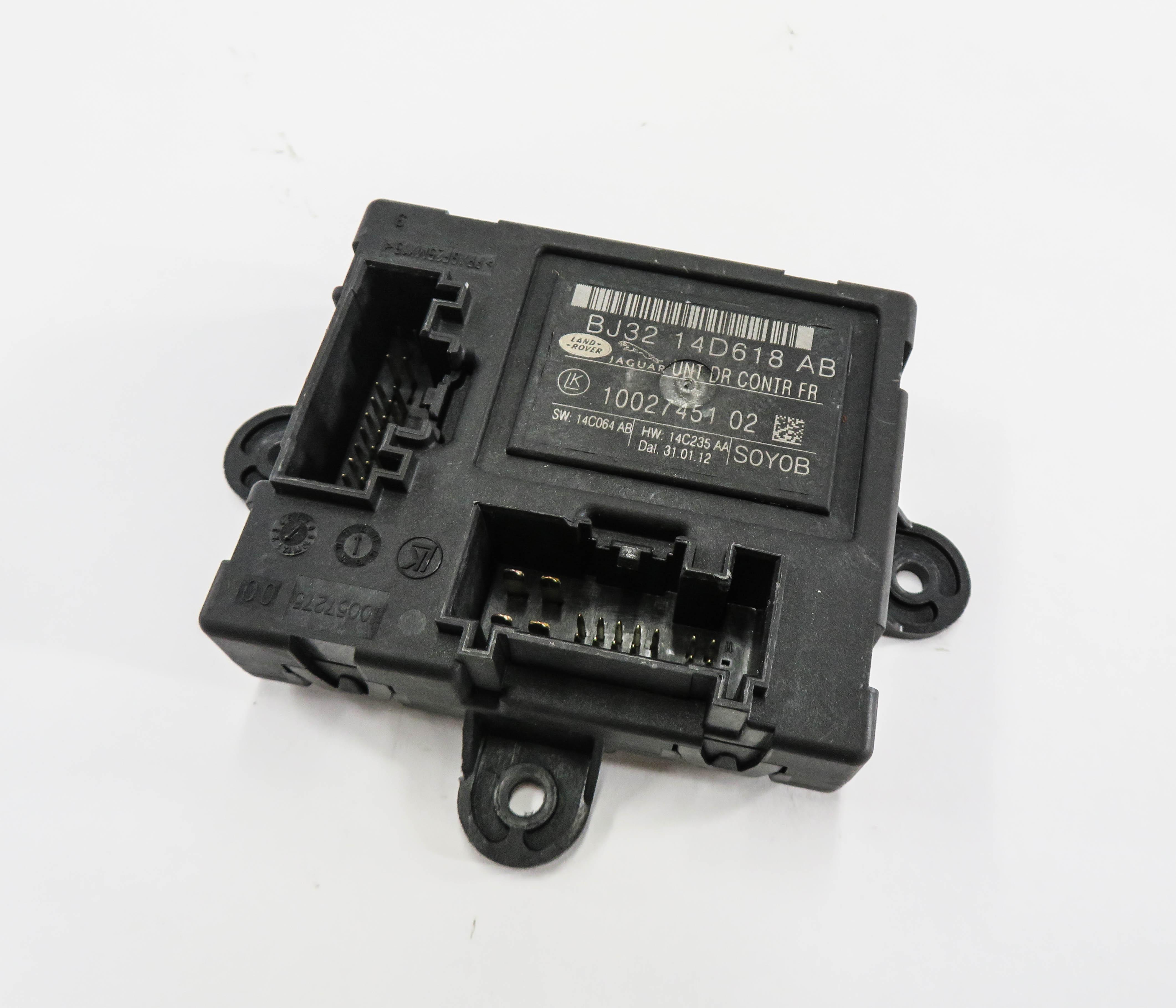 2012 RANGE ROVER EVOQUE (L538) LEFT FRONT DRIVER DOOR CONTROL MODULE — exact item pictured