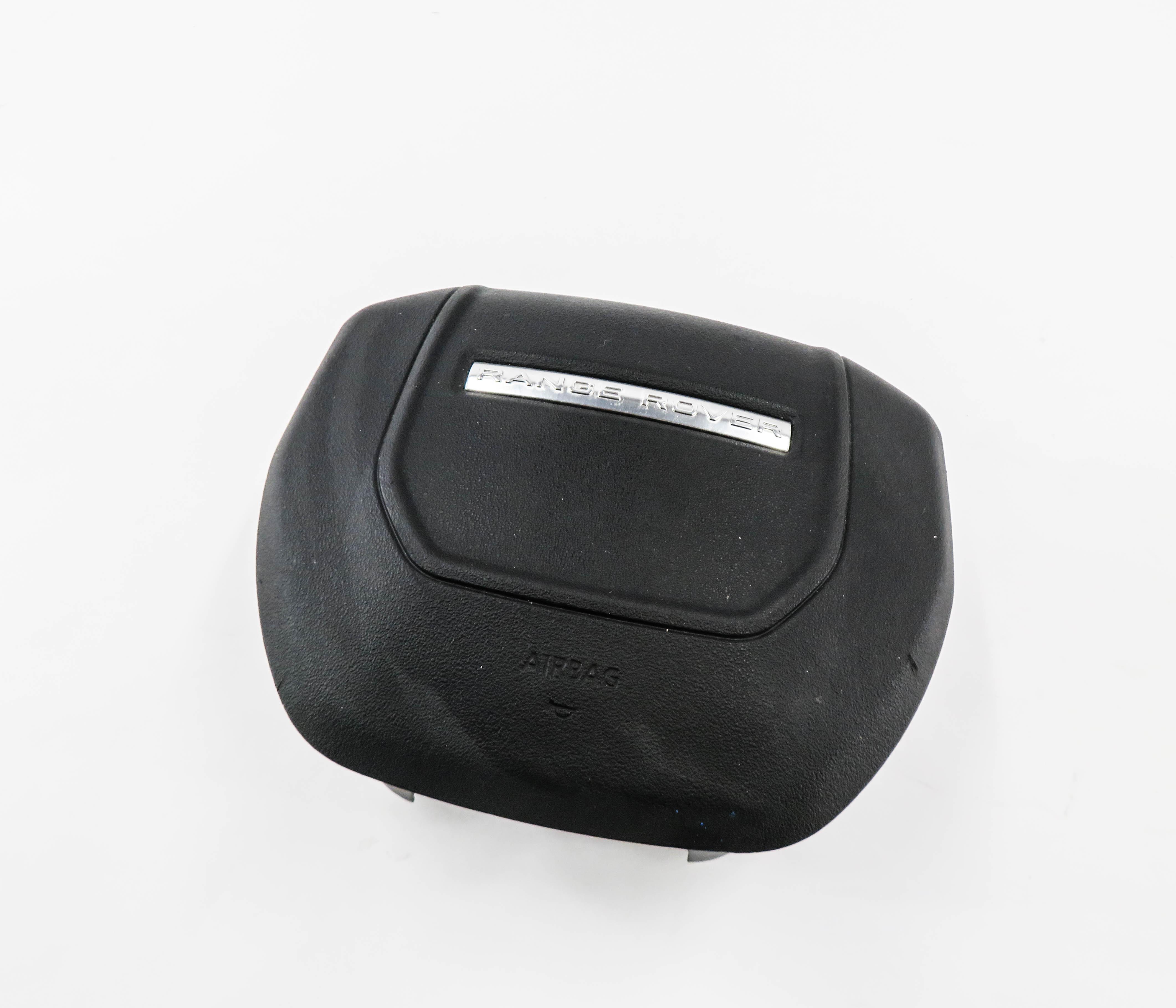 2012-2013 RANGE ROVER EVOQUE (L538) LEFT DRIVER STEERING WHEEL AIRBAG AIR BAG — exact item pictured