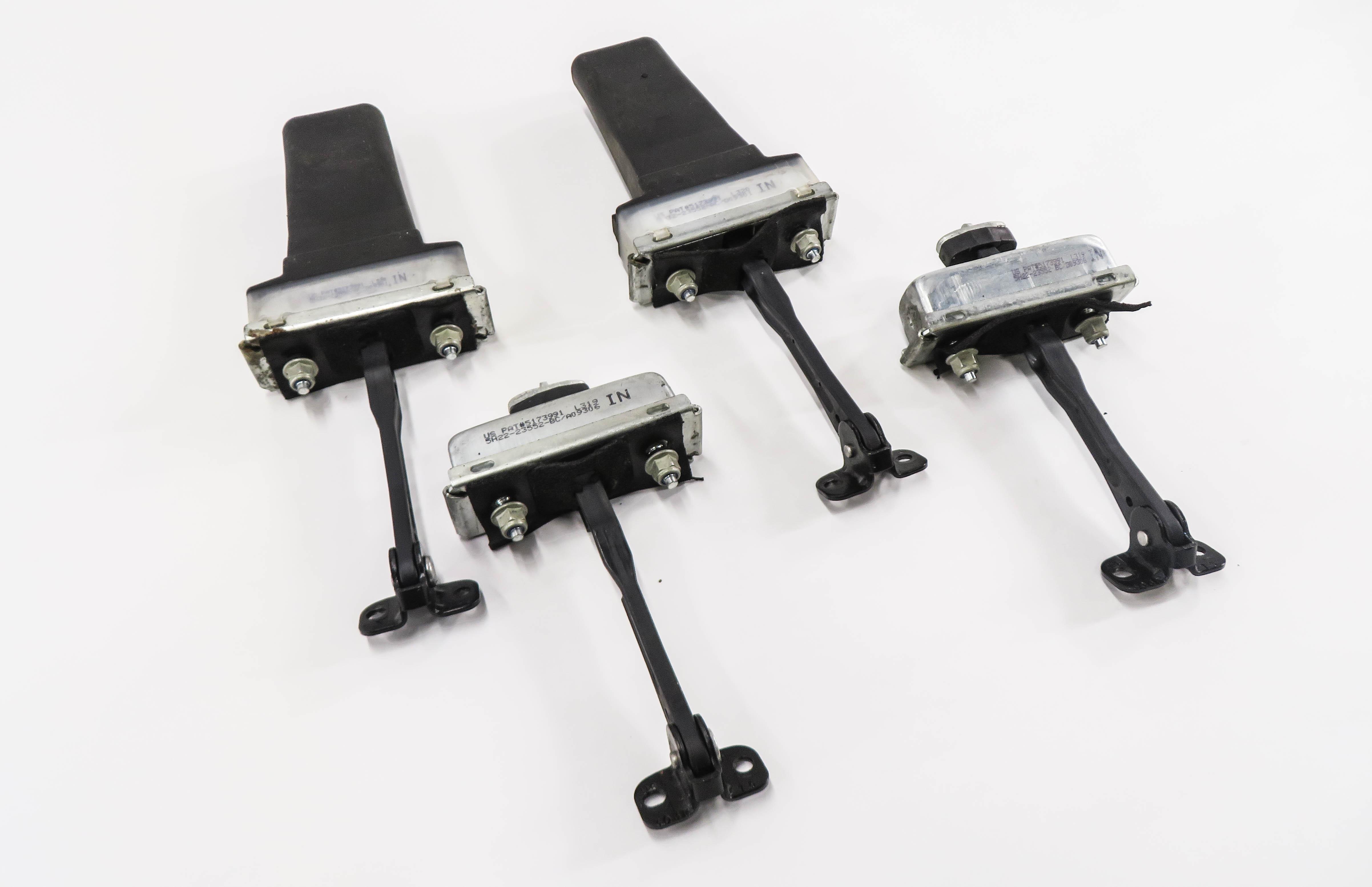 2010 RANGE ROVER SPORT (L320) FRONT & REAR DOOR CHECK STOP DETENT HINGE SET-4 — exact item pictured