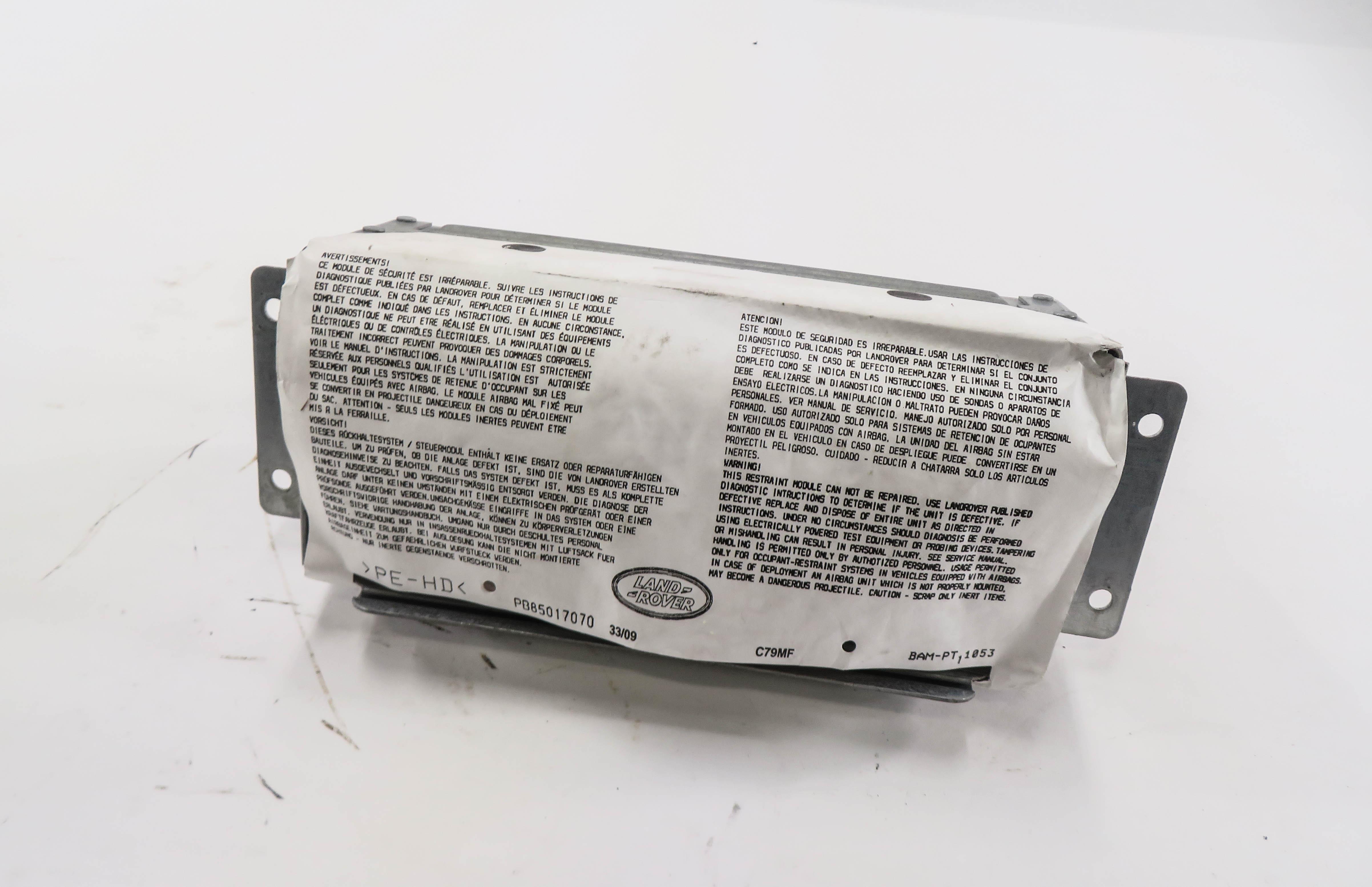 2010-2016 LAND ROVER LR4 - RANGE ROVER SPORT (L320) RIGHT PASSENGER DASH AIRBAG — exact item pictured