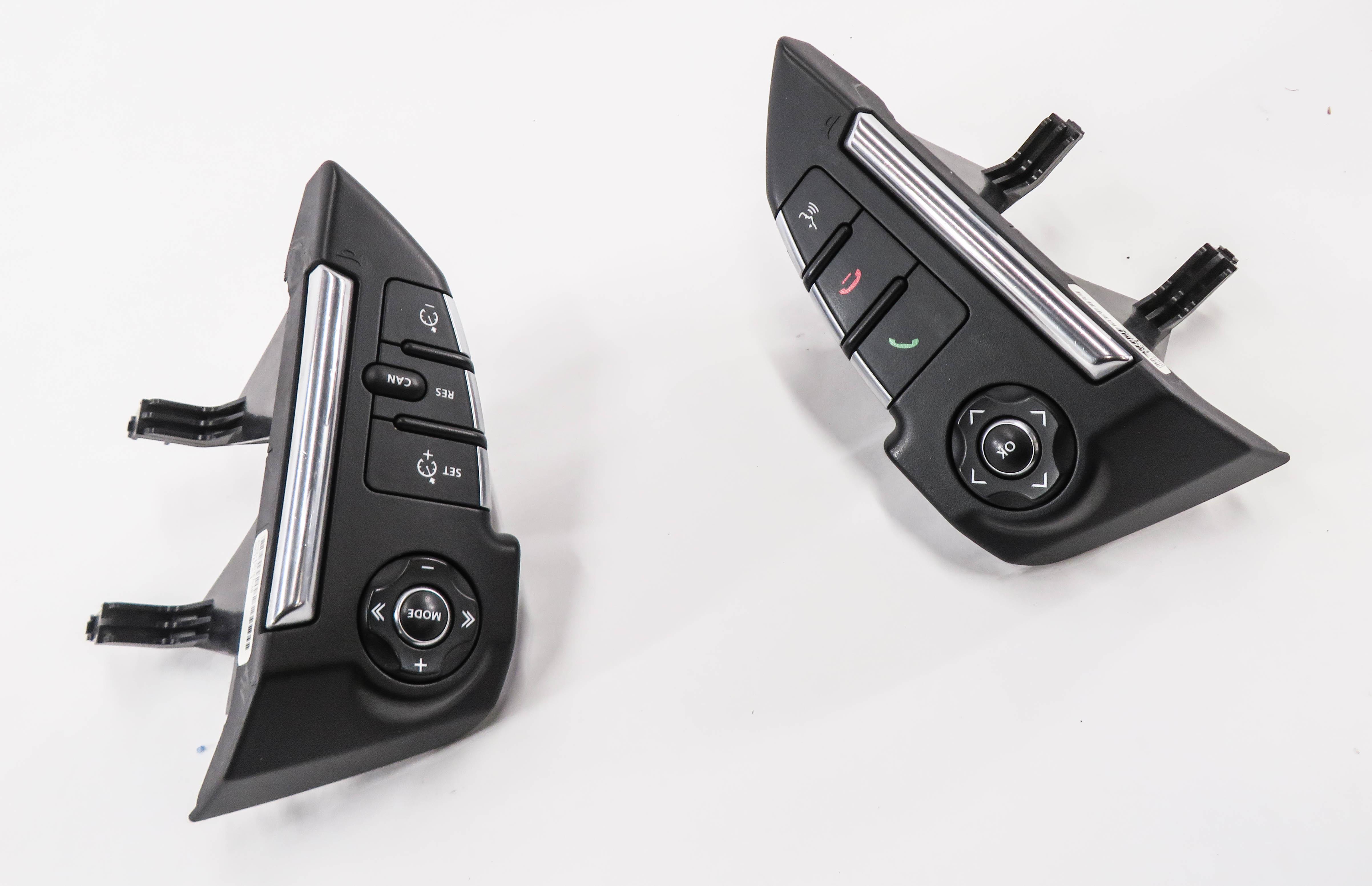 2010 RANGE ROVER SPORT (L320) HEATED STEERING WHEEL SWITCH BUTTON SET-2 — exact item pictured