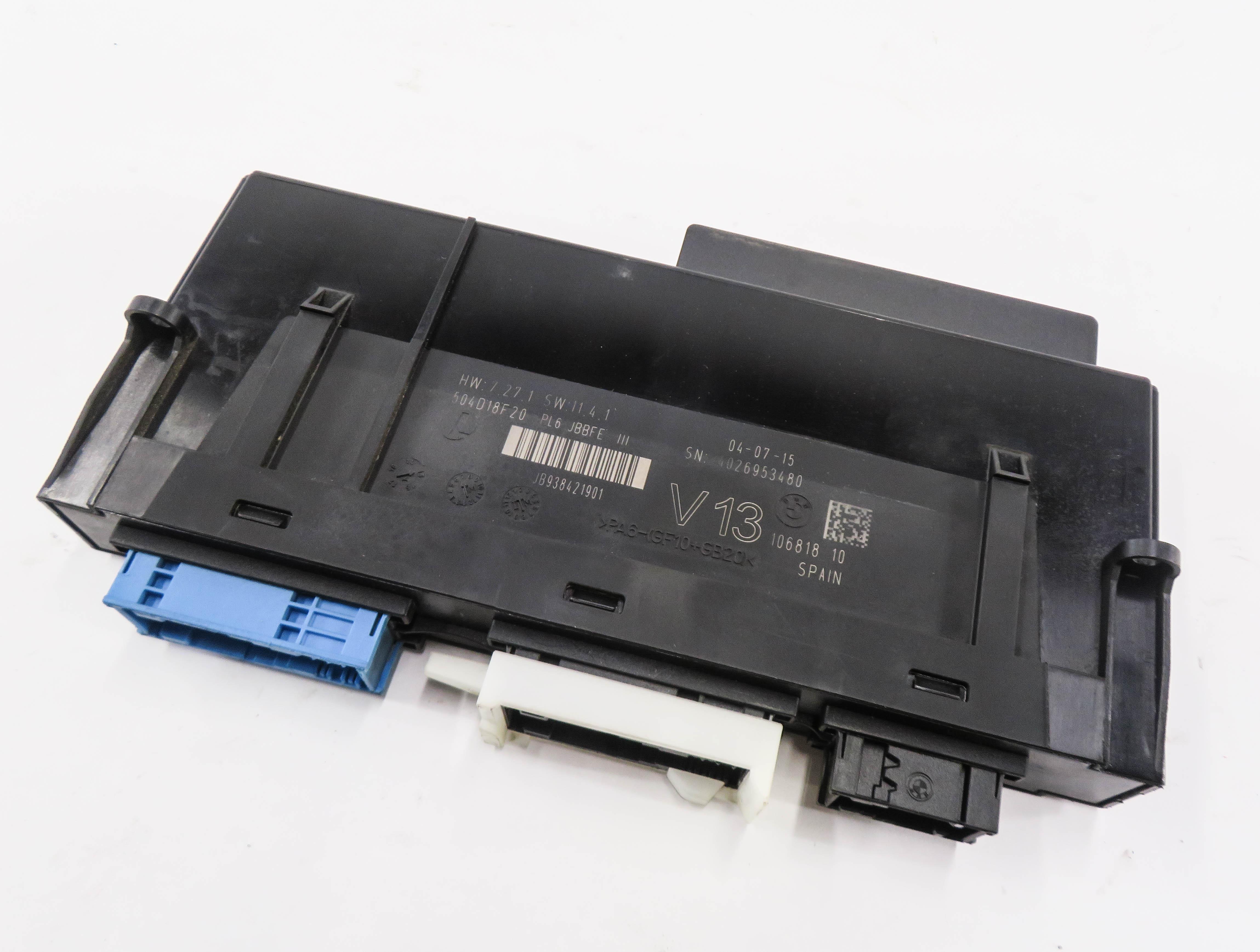 2016 BMW M6 ///M (F06) PRIMARY BODY CONTROL MODULE — exact item pictured