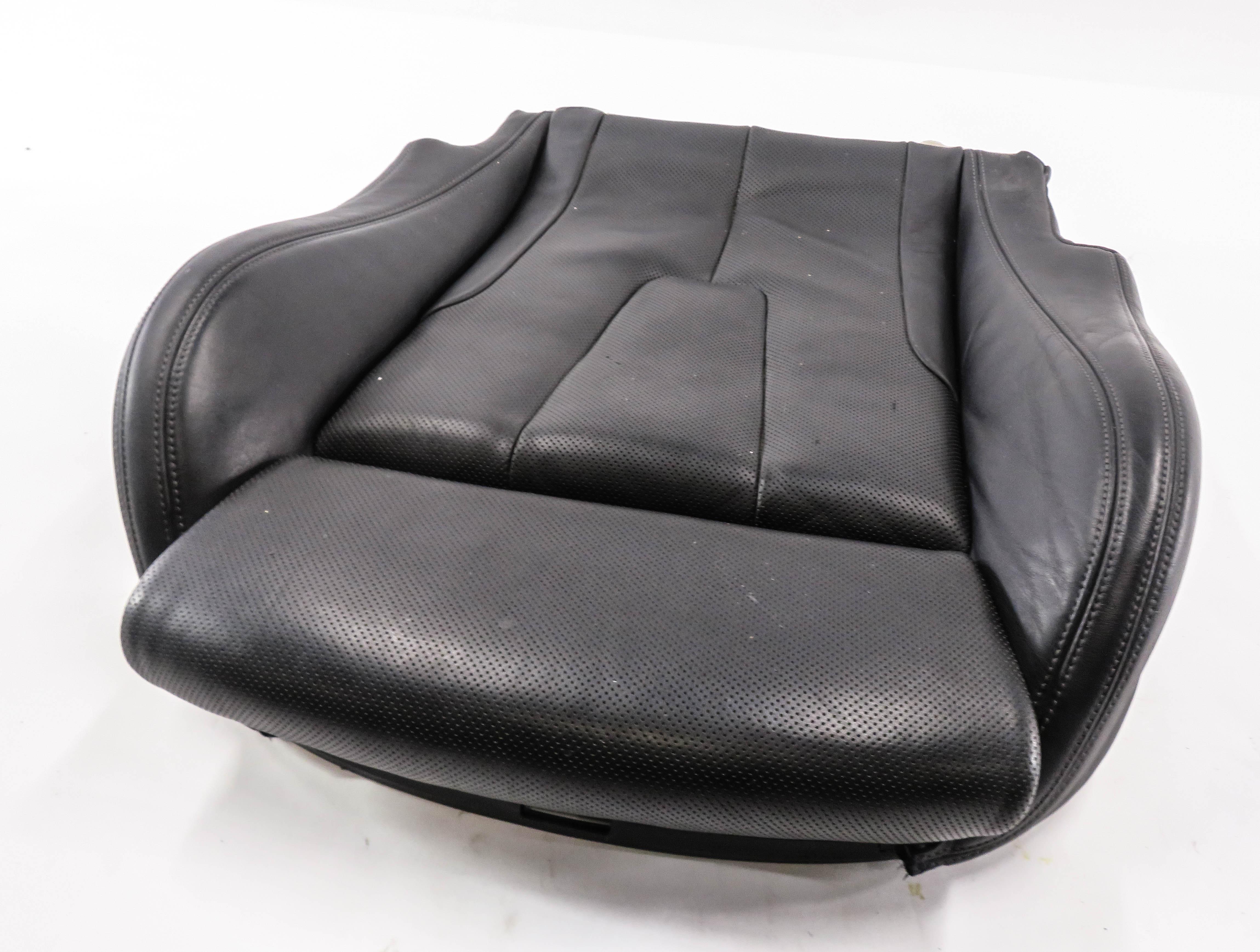 2016 BMW M6 ///M (F06) DRIVER - LOWER BOTTOM HEATED COOLED SEAT CUSHION (BLACK) — exact item pictured
