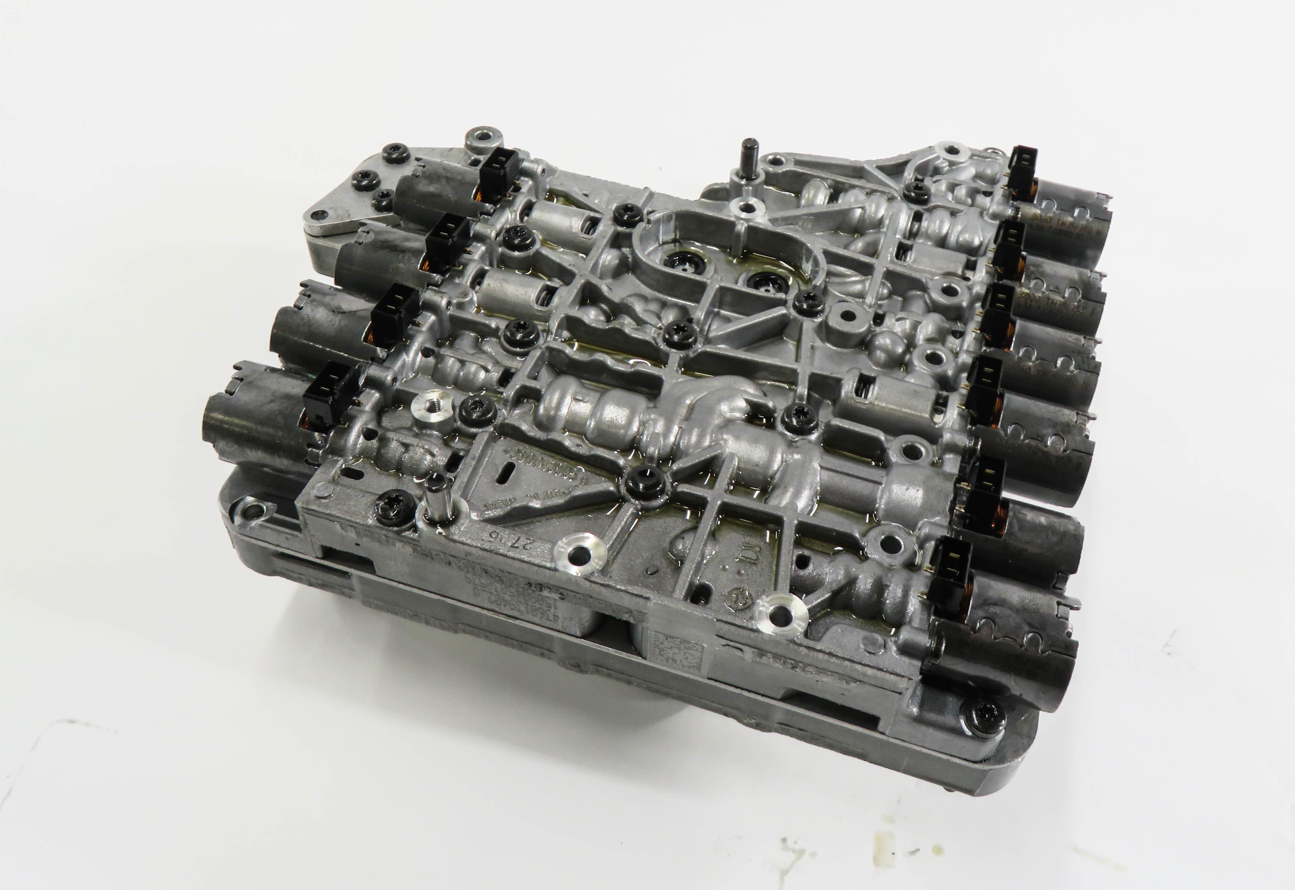12-17 BMW M5 M6 ///M (F06 F10 F12 F13) DCT TRANSMISSION DRIVE LOGIC VALVE BODY — exact item pictured