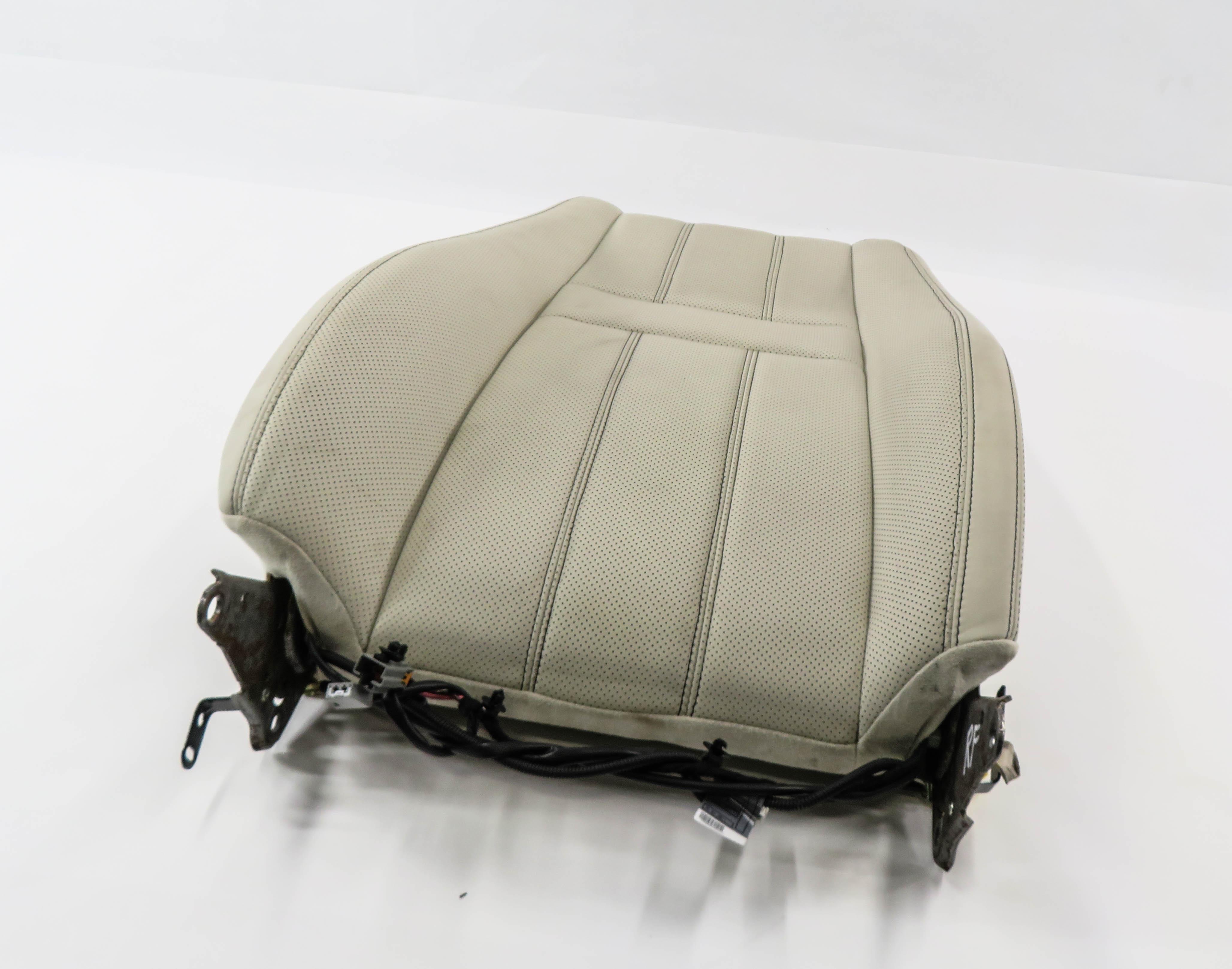 2011 RANGE ROVER SPORT (L320) PASSENGER UPPER TOP HEATED SEAT CUSHION (IVORY) — exact item pictured