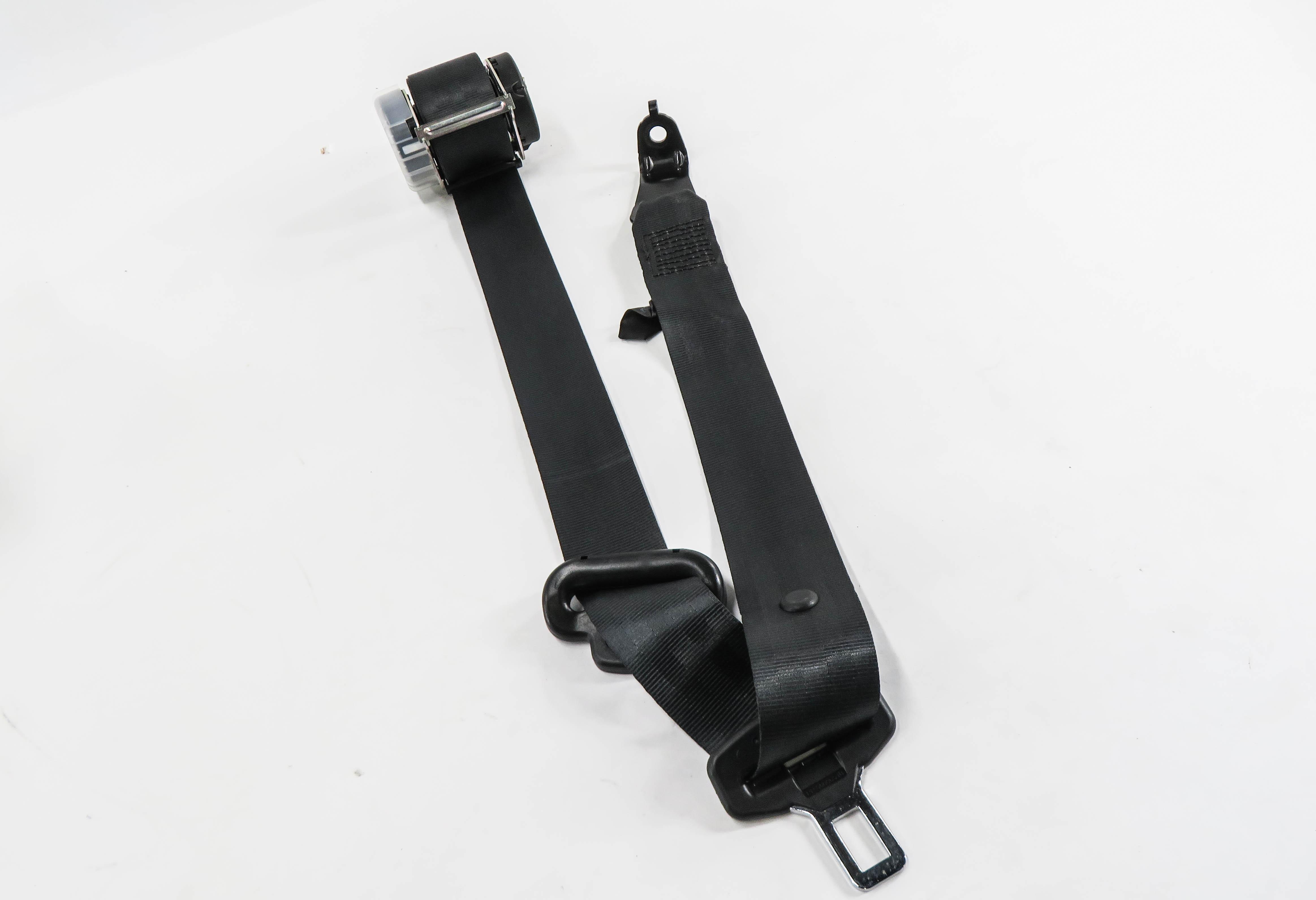 2011 RANGE ROVER SPORT (L320) LEFT REAR 2nd ROW SEAT SEATBELT RETRACTOR (BLACK) — exact item pictured