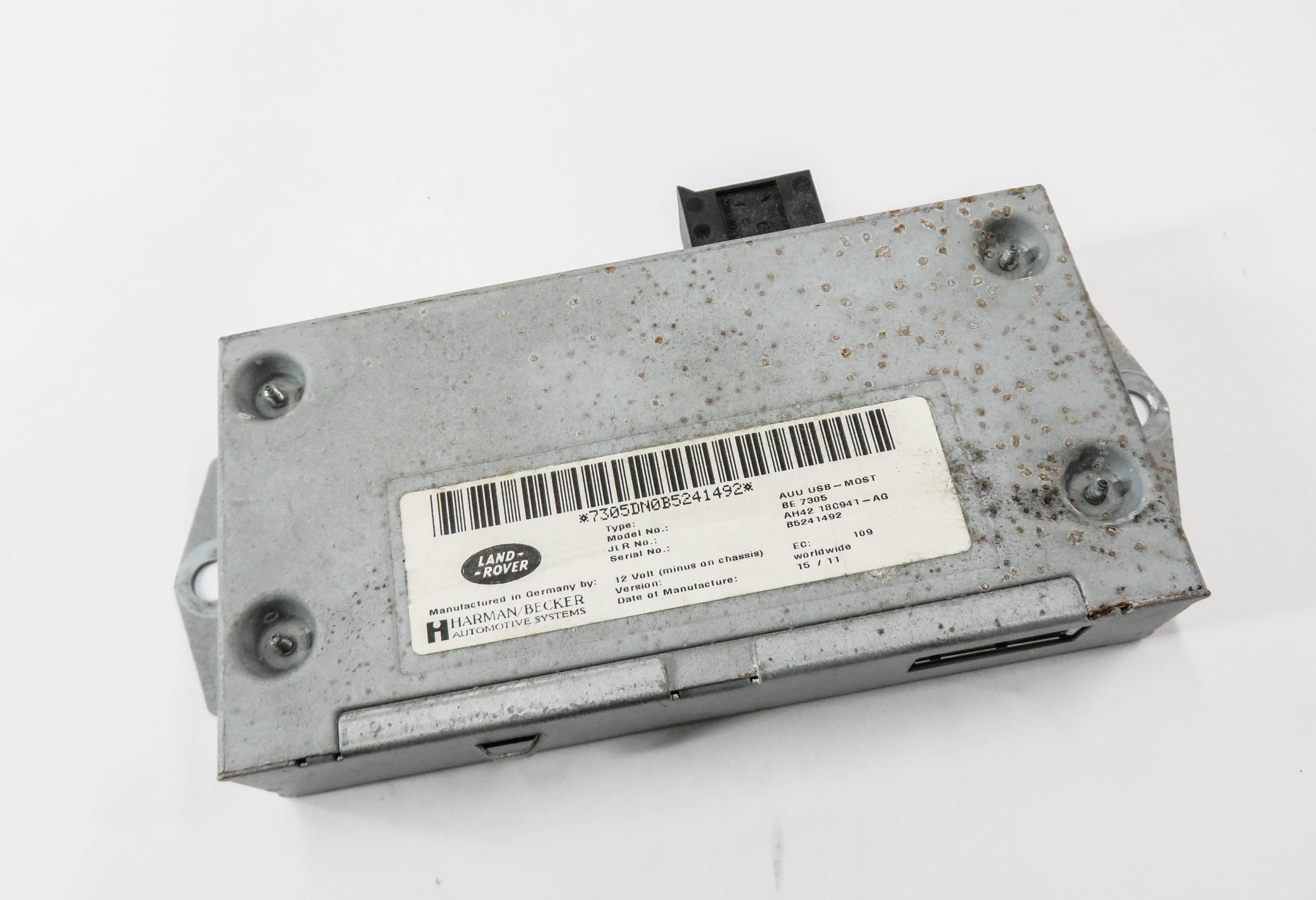 10-14 LAND ROVER LR4 - RANGE ROVER SPORT (L320 L322) USB i-POD INTERFACE MODULE — exact item pictured