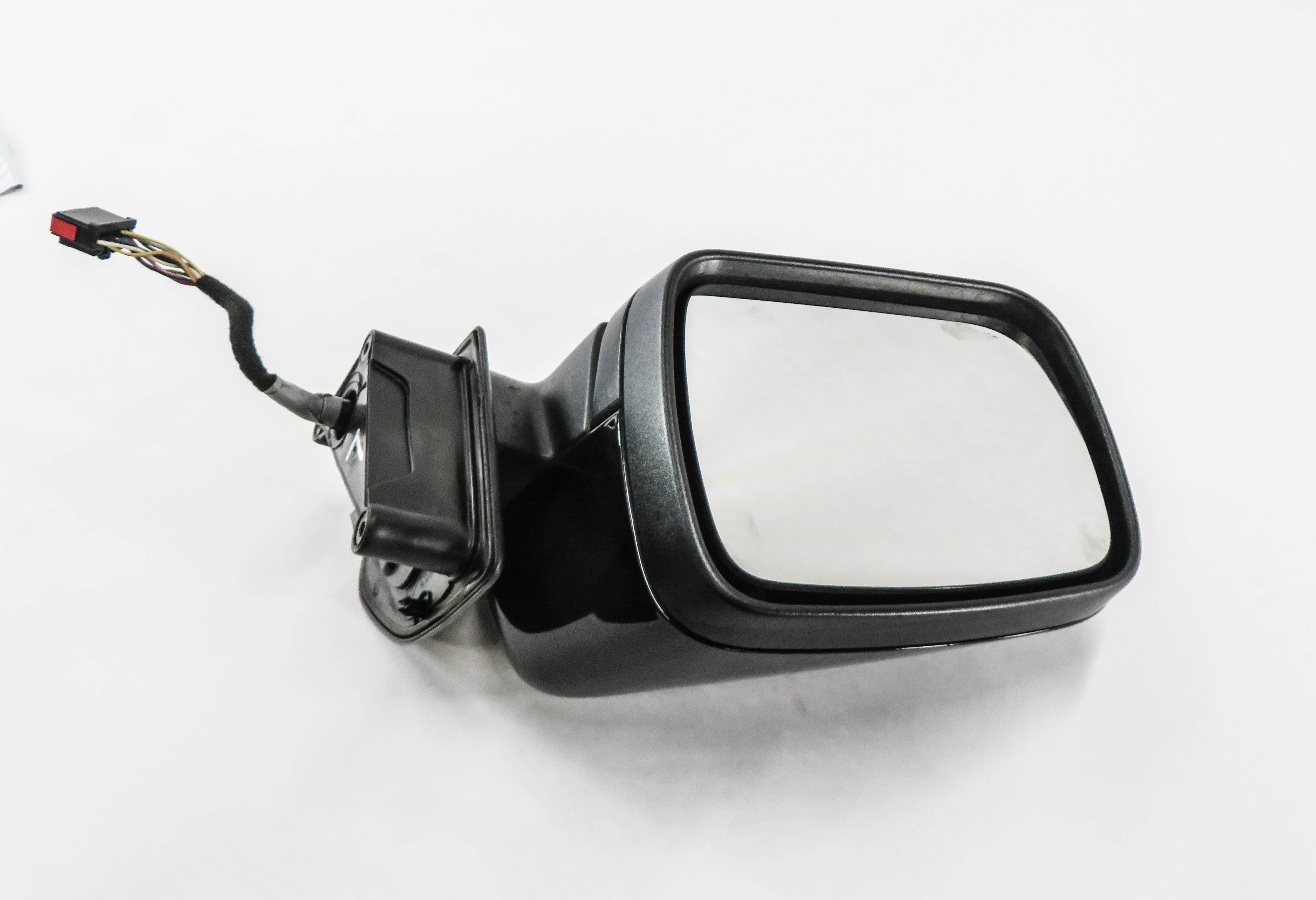 2010-2013 RANGE ROVER SPORT (L320) LEFT P-FOLD MEM HEAT DOOR MIRROR (BLACK) — exact item pictured