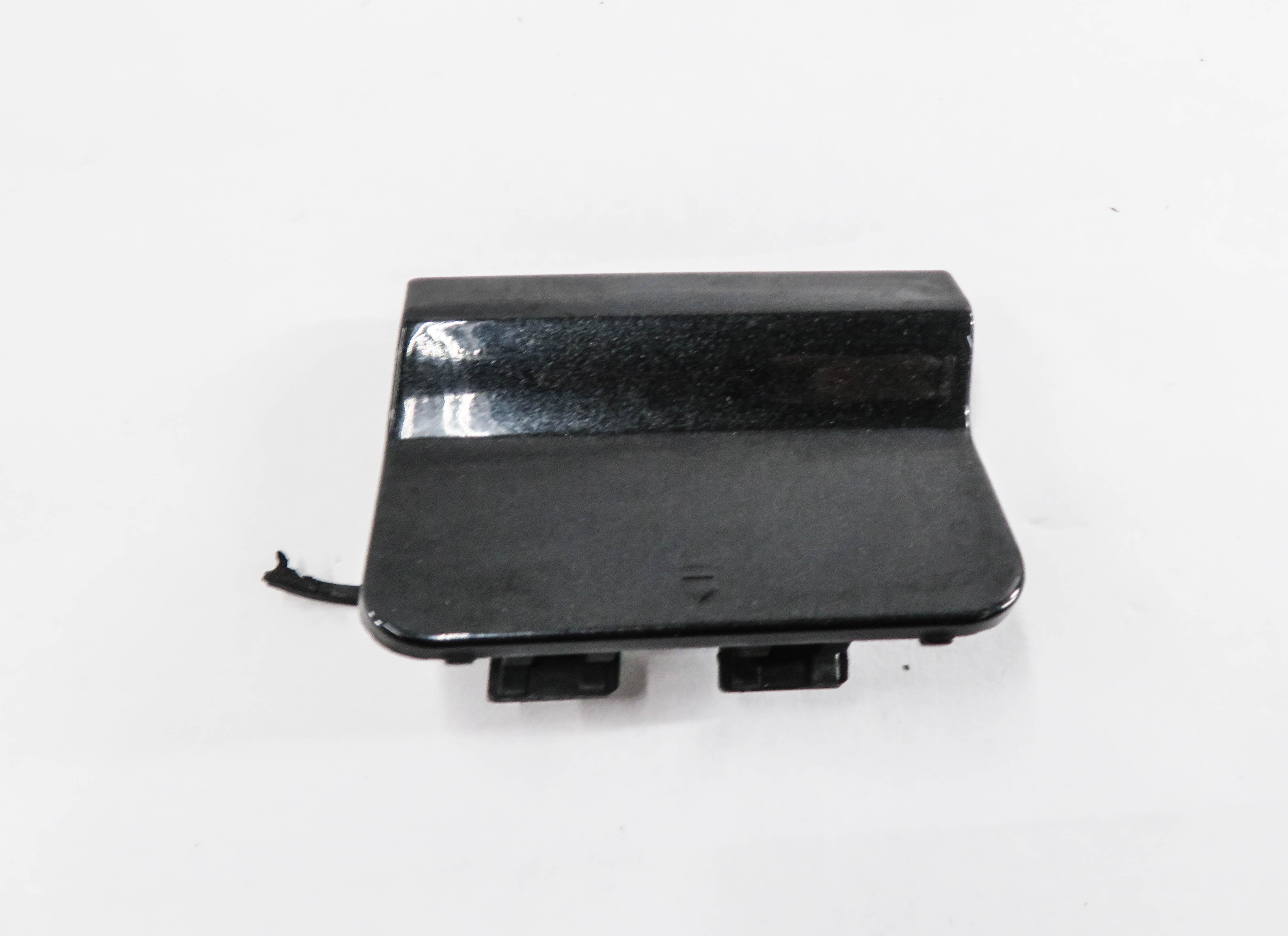 2012 MERCEDES C250 (W204) REAR BUMPER TOW HOOK COVER TRIM CAP (BLACK 183U) — exact item pictured
