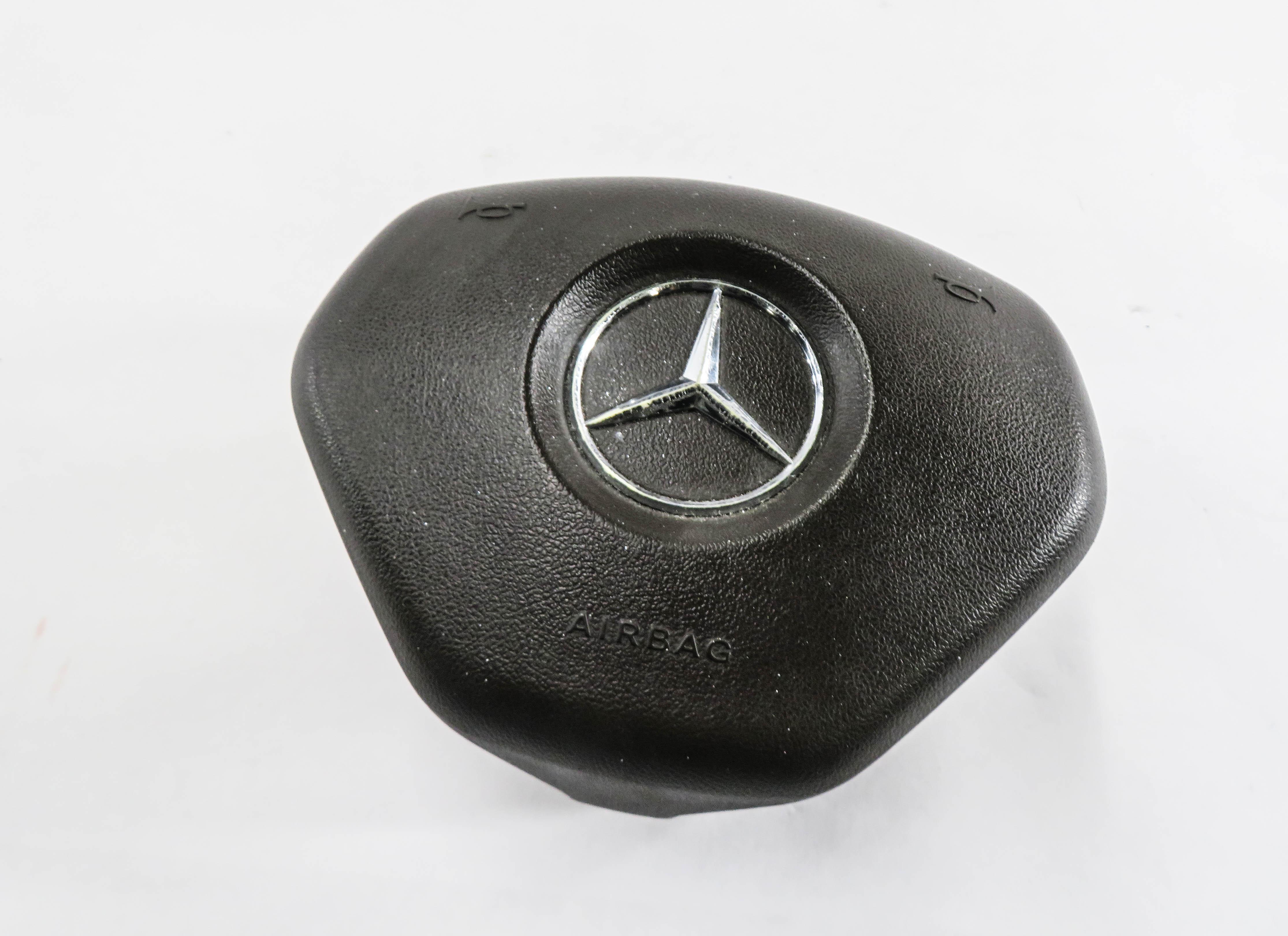 2012 MERCEDES C250 C300 C350 C63 (W204) DRIVER STEERING WHEEL SRS AIRBAG (BROWN) — exact item pictured