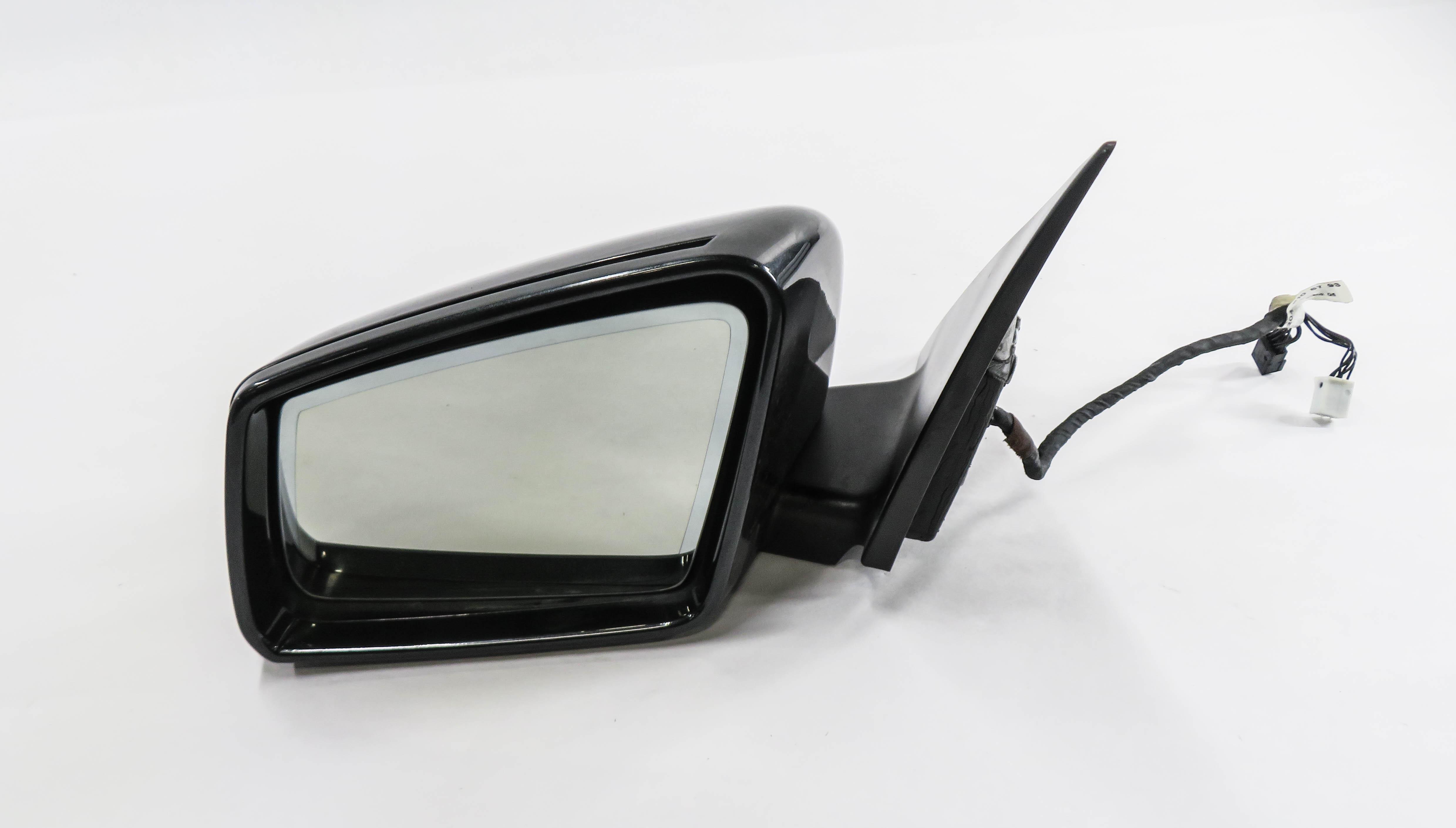 2012-2015 MERCEDES C250 (W204) LEFT HEATED MEMORY AUTODIM DOOR MIRROR (BLACK) — exact item pictured